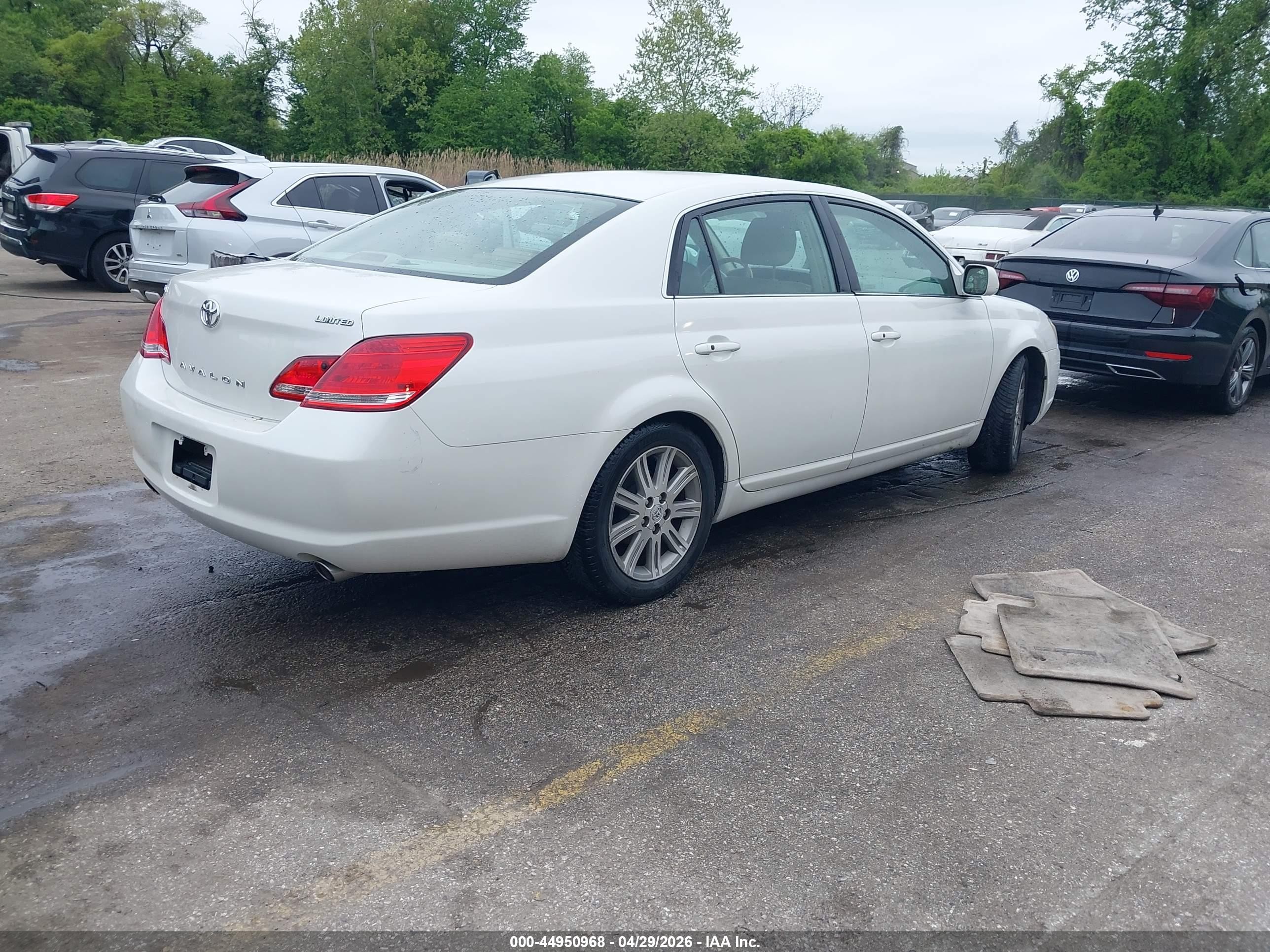 2006 Toyota Avalon Limited White vin: 4T1BK36B76U091133