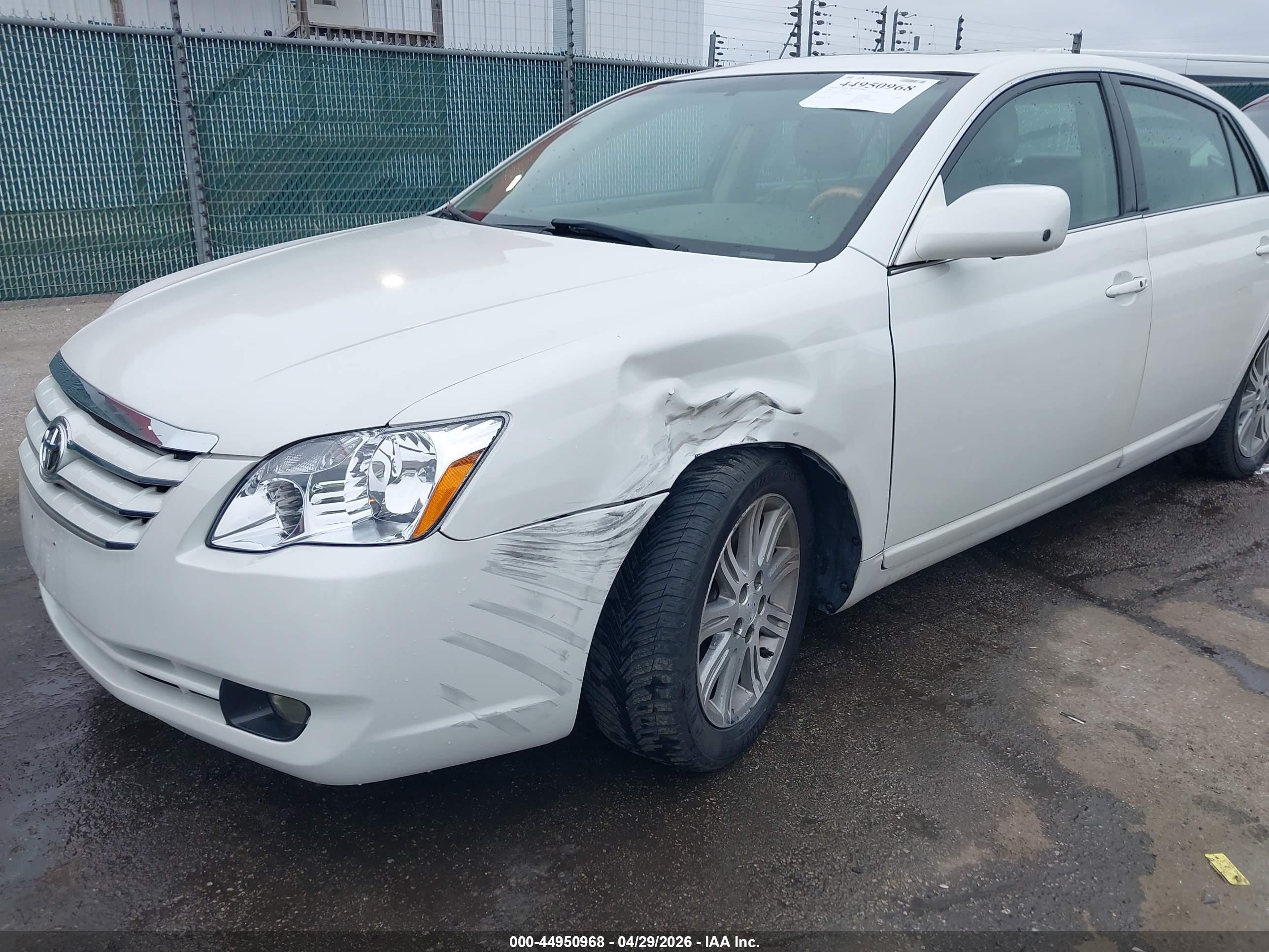 2006 Toyota Avalon Limited White vin: 4T1BK36B76U091133
