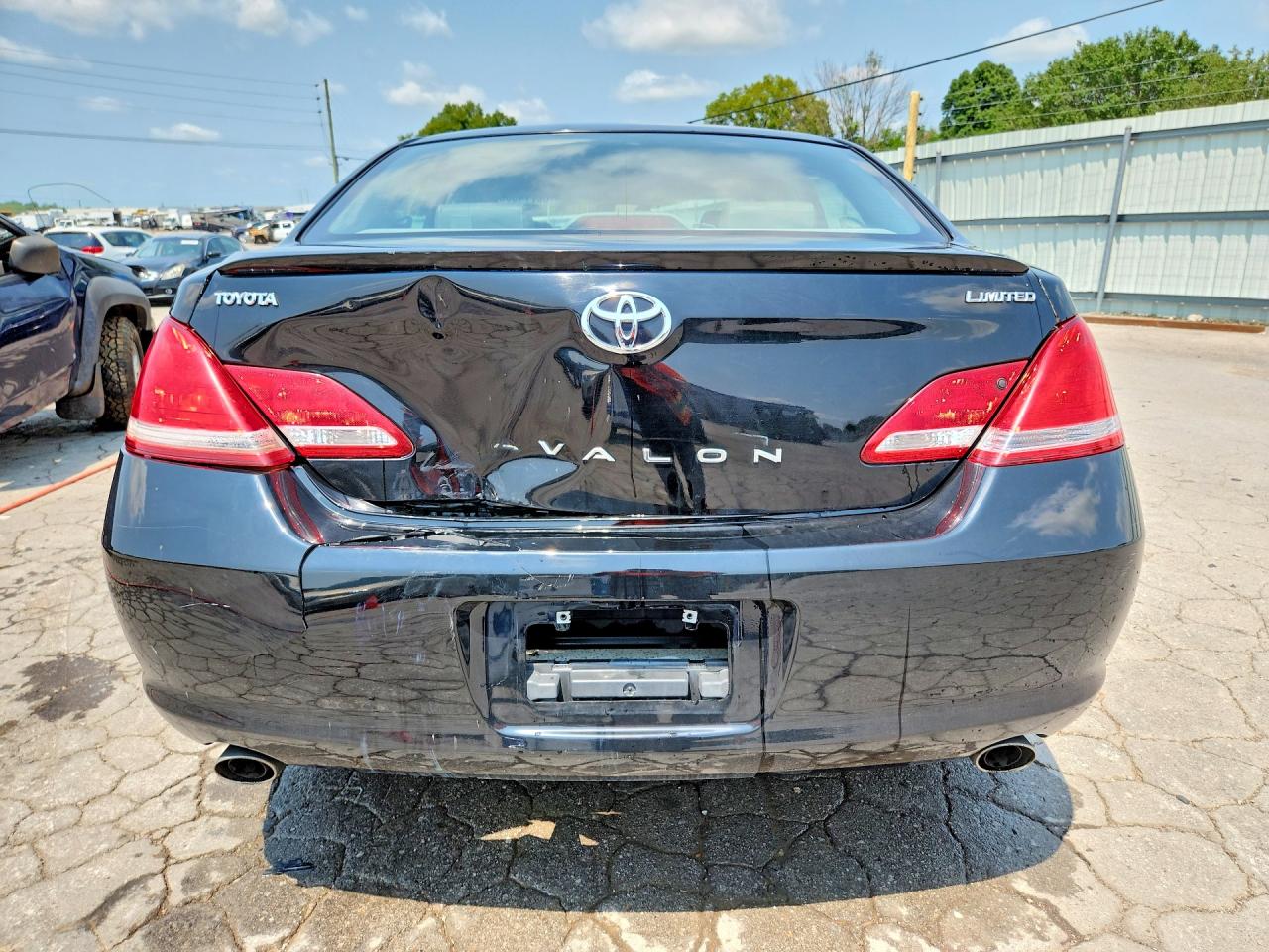 2006 Toyota Avalon Limited Black vin: 4T1BK36B76U094243