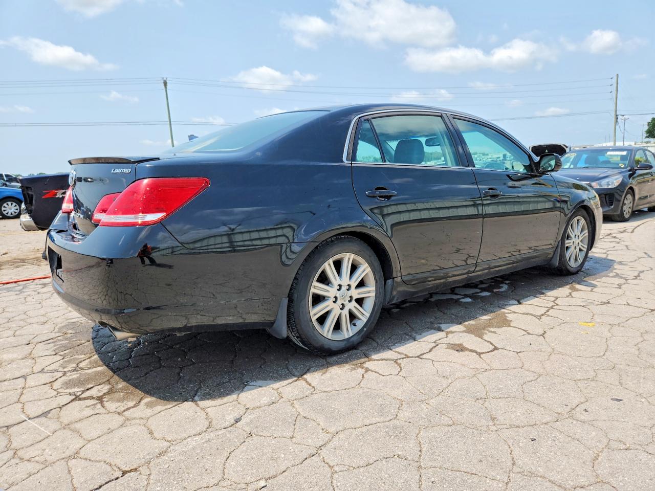 2006 Toyota Avalon Limited Black vin: 4T1BK36B76U094243