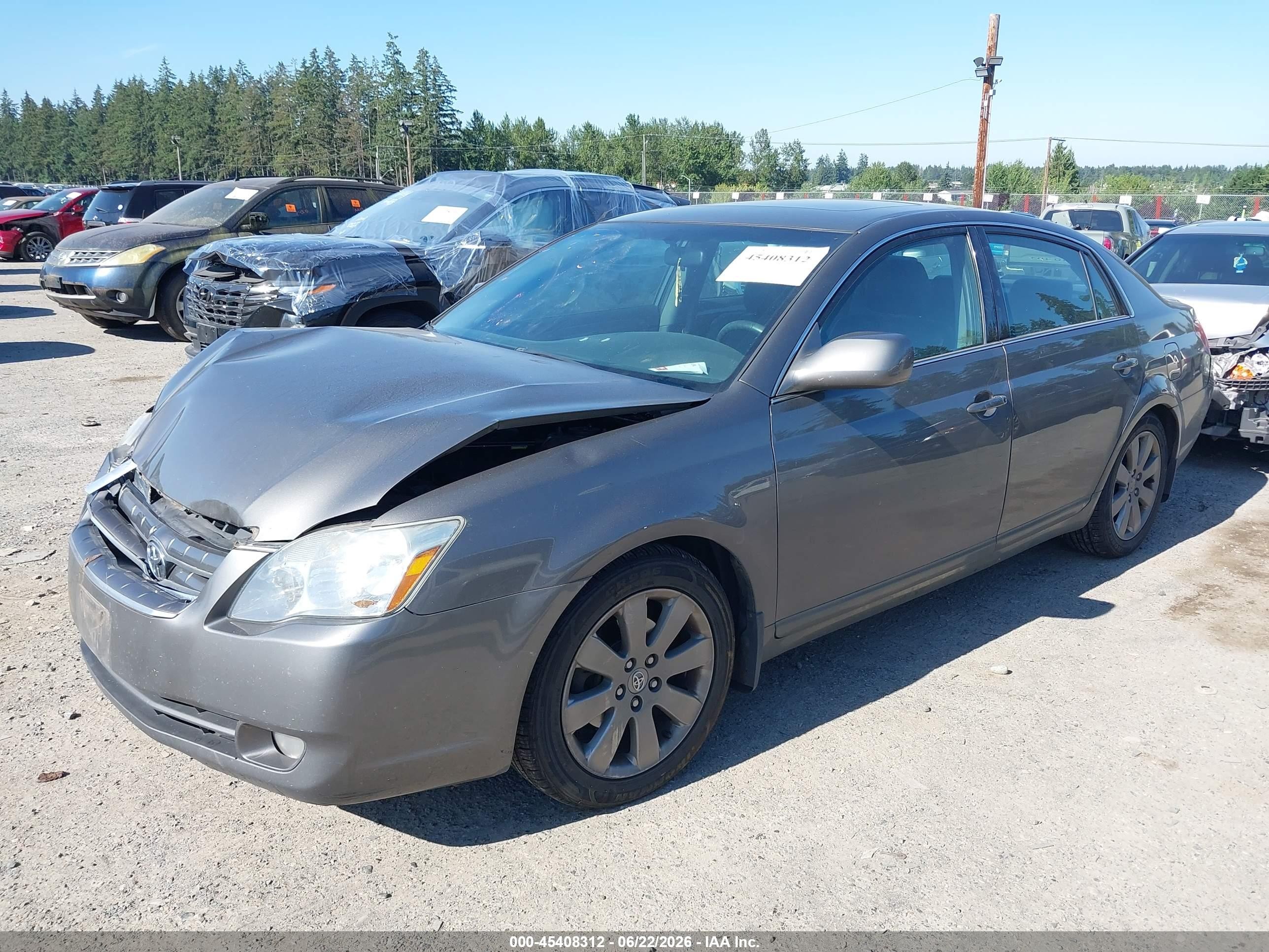 2006 Toyota Avalon Touring Gray vin: 4T1BK36B76U101188