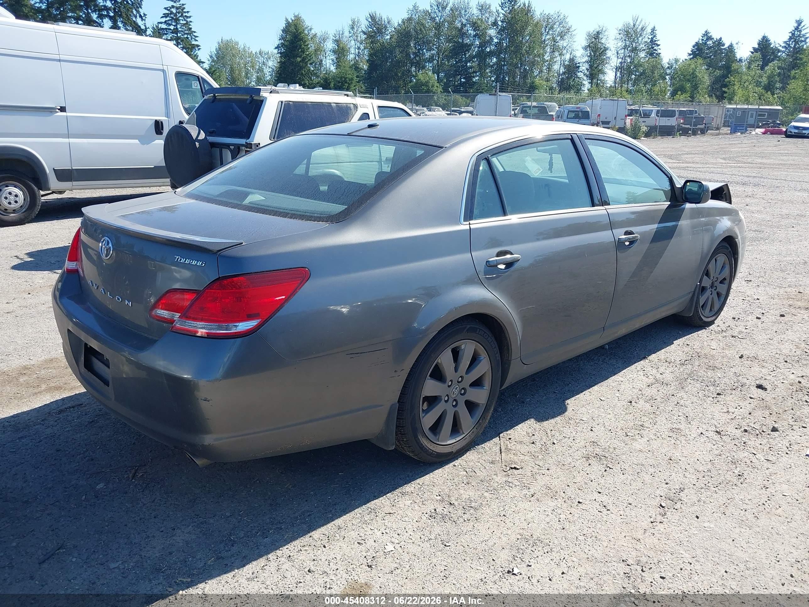 2006 Toyota Avalon Touring Gray vin: 4T1BK36B76U101188