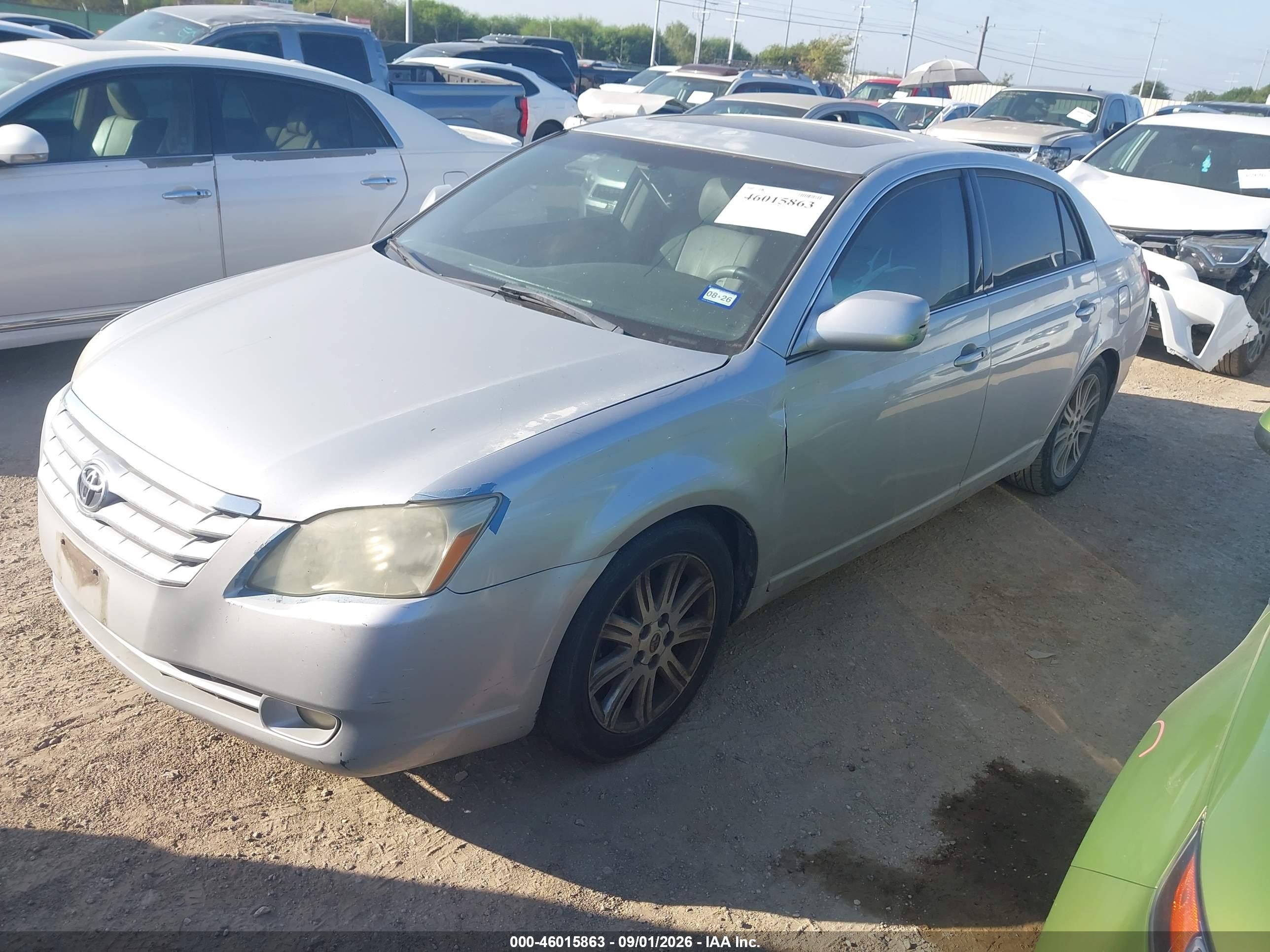 2006 Toyota Avalon Limited Серебряный vin: 4T1BK36B76U104298