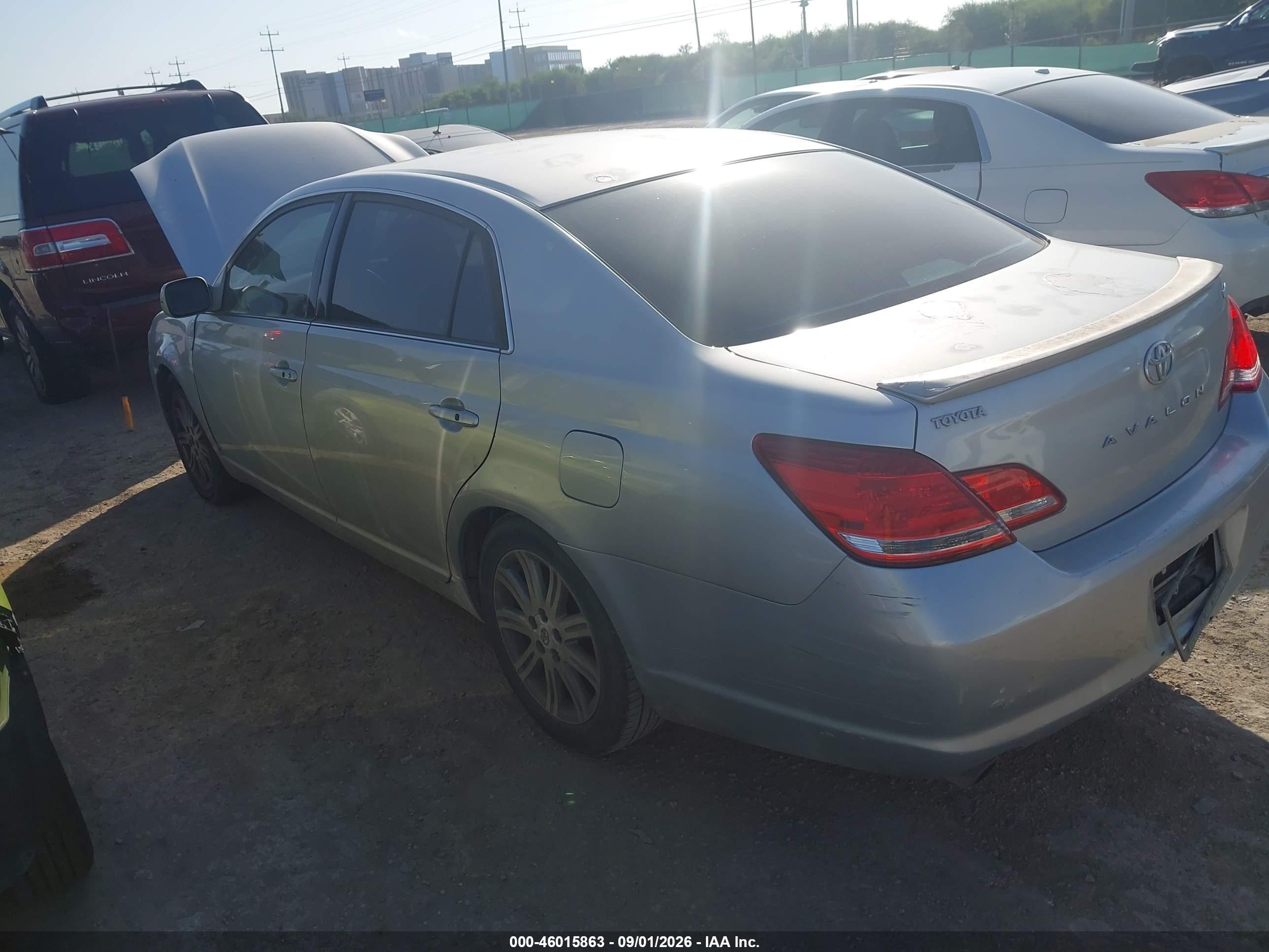 2006 Toyota Avalon Limited Серебряный vin: 4T1BK36B76U104298