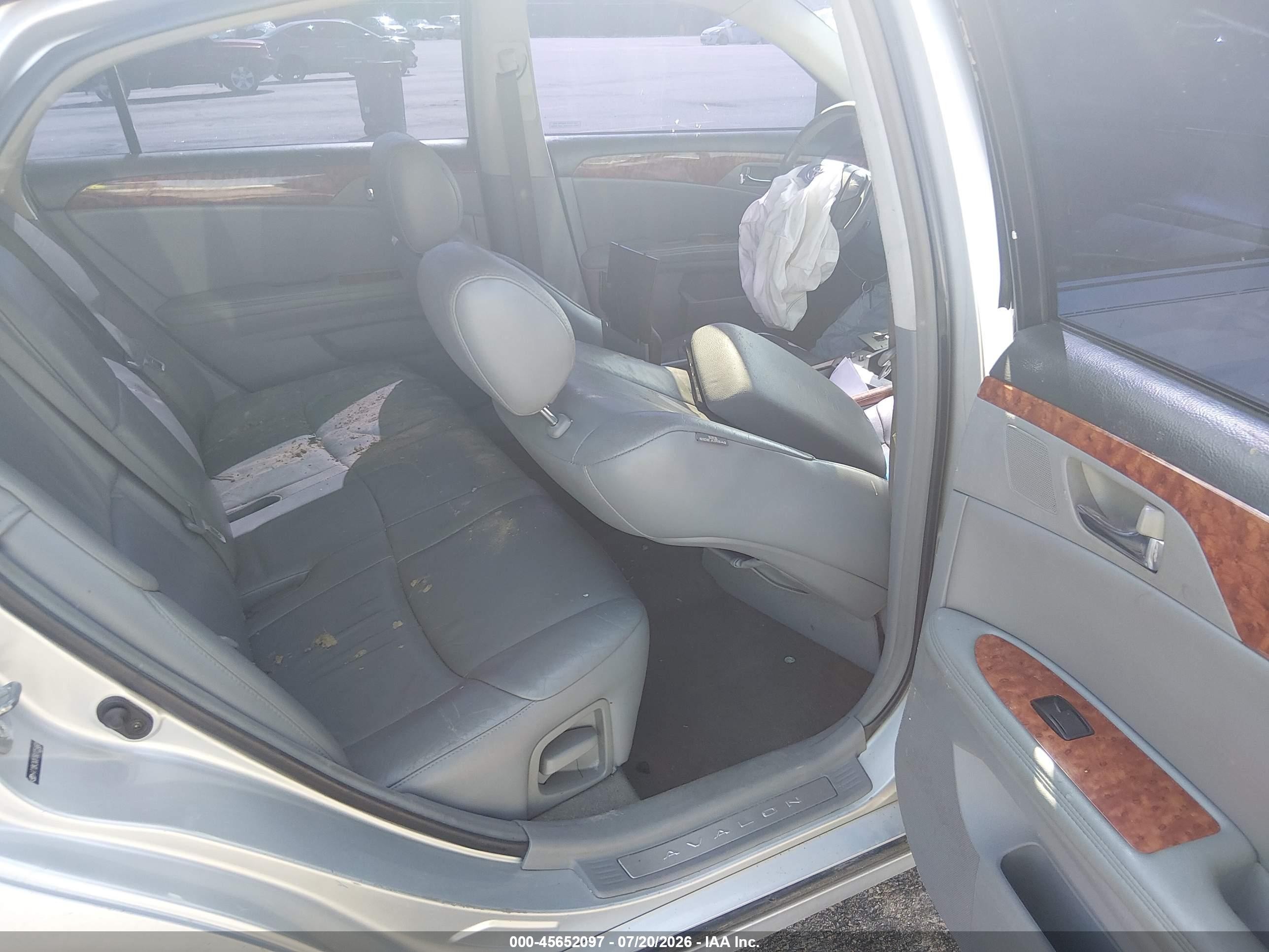 2006 Toyota Avalon Xls Серебряный vin: 4T1BK36B76U125460