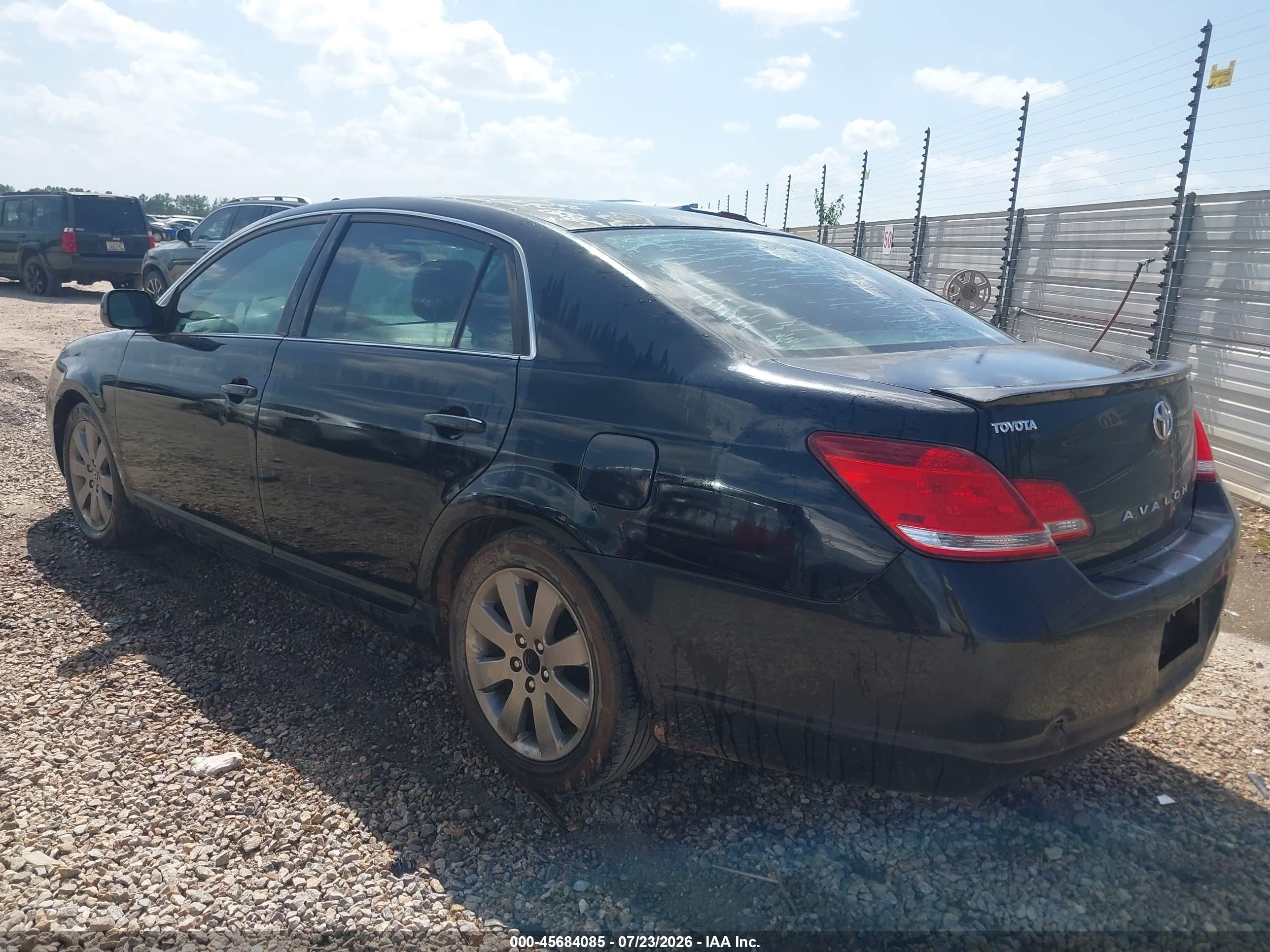 2006 Toyota Avalon Touring Black vin: 4T1BK36B76U144820