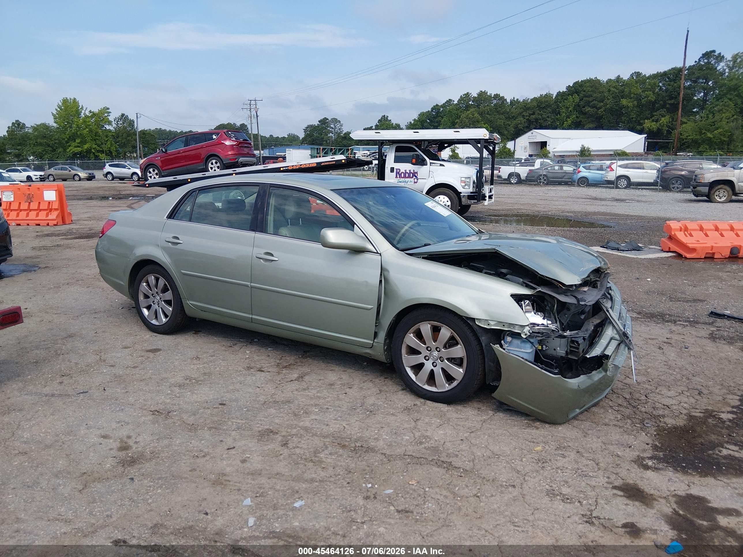 2007 Toyota Avalon Xls Green vin: 4T1BK36B77U184445