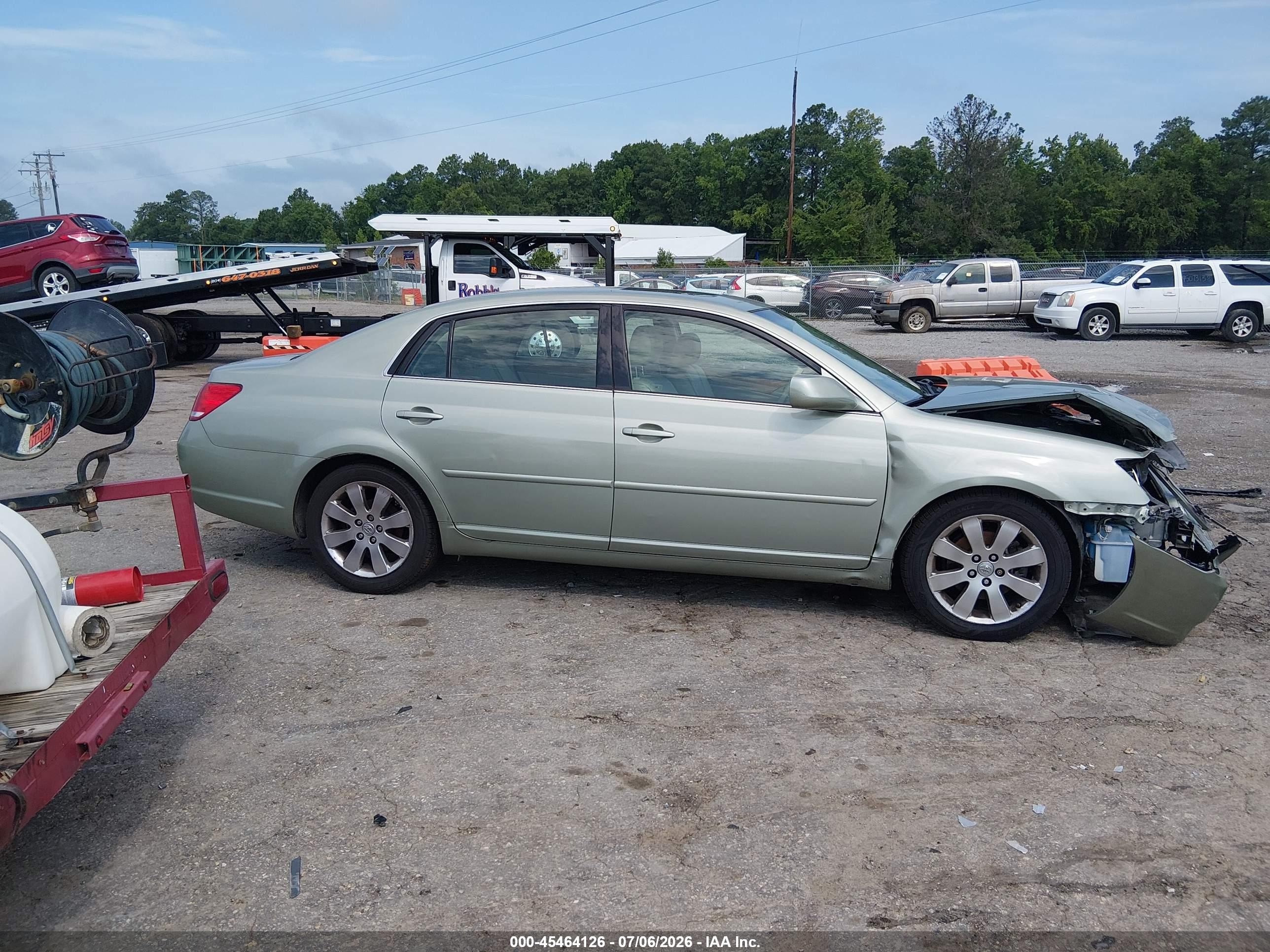 2007 Toyota Avalon Xls Green vin: 4T1BK36B77U184445