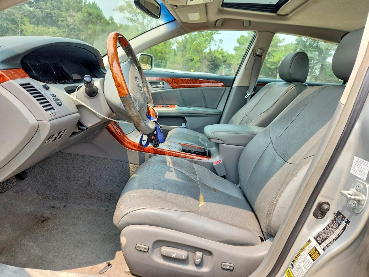 2007 Toyota Avalon Limited Silver vin: 4T1BK36B77U186311