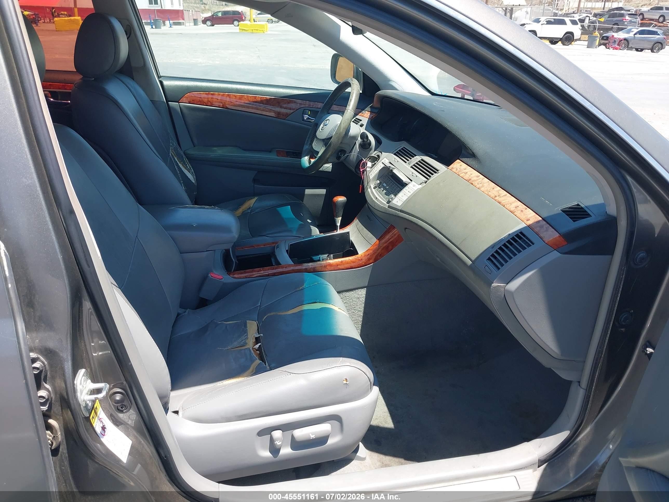 2007 Toyota Avalon Xls Серый vin: 4T1BK36B77U200272