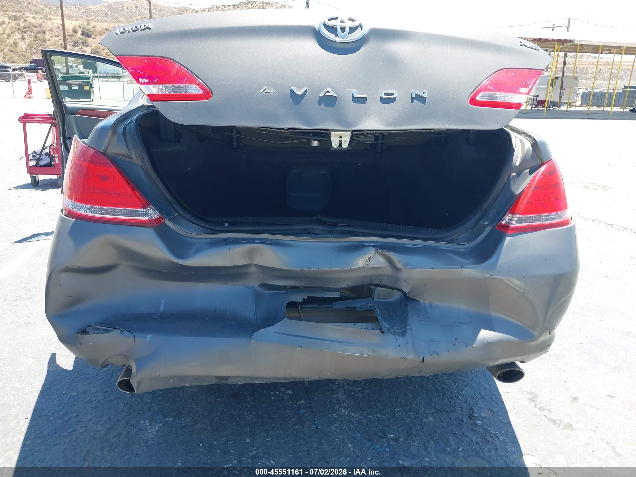 2007 Toyota Avalon Xls Серый vin: 4T1BK36B77U200272