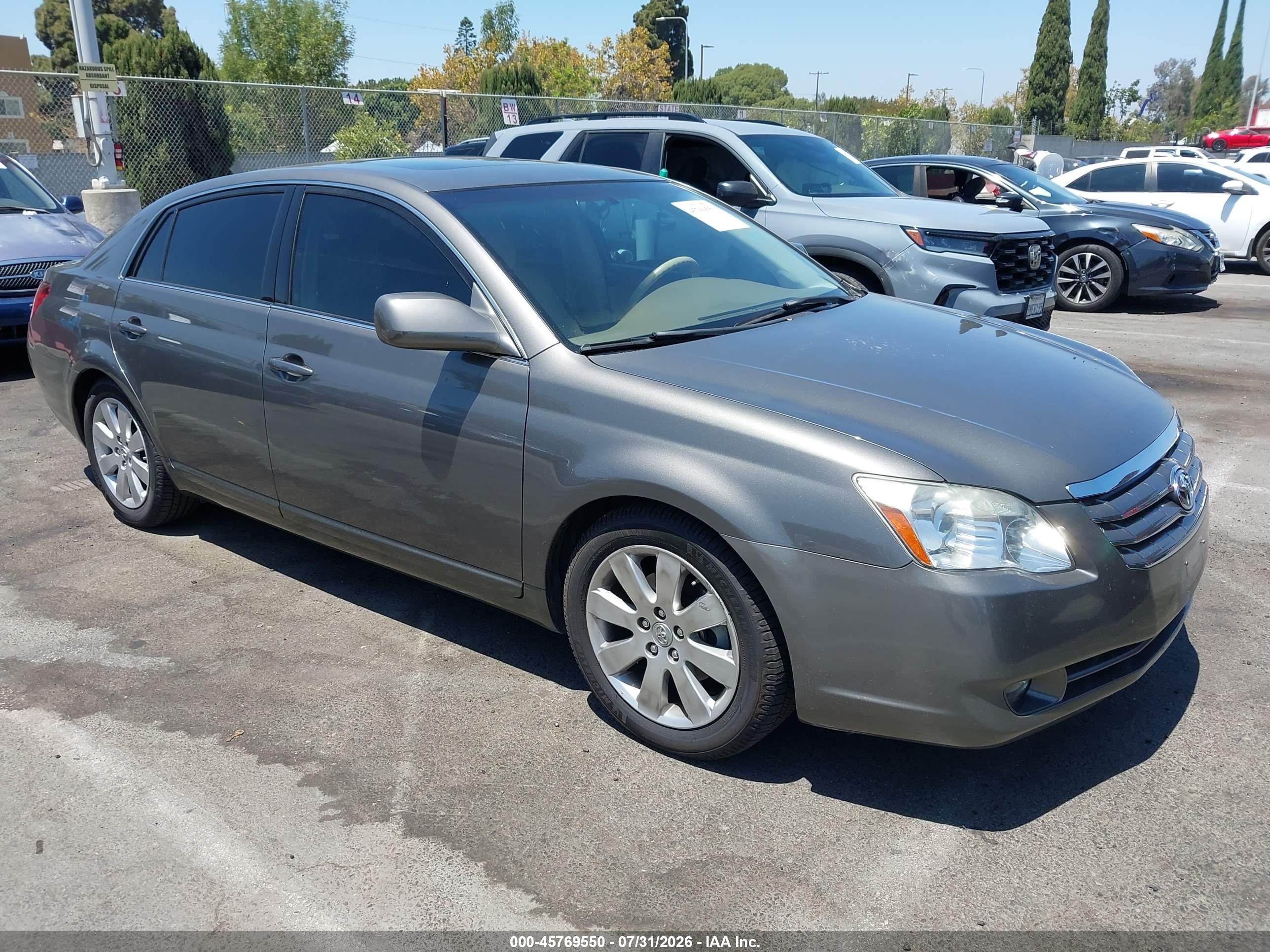 2007 Toyota Avalon Xls Gray vin: 4T1BK36B77U207772