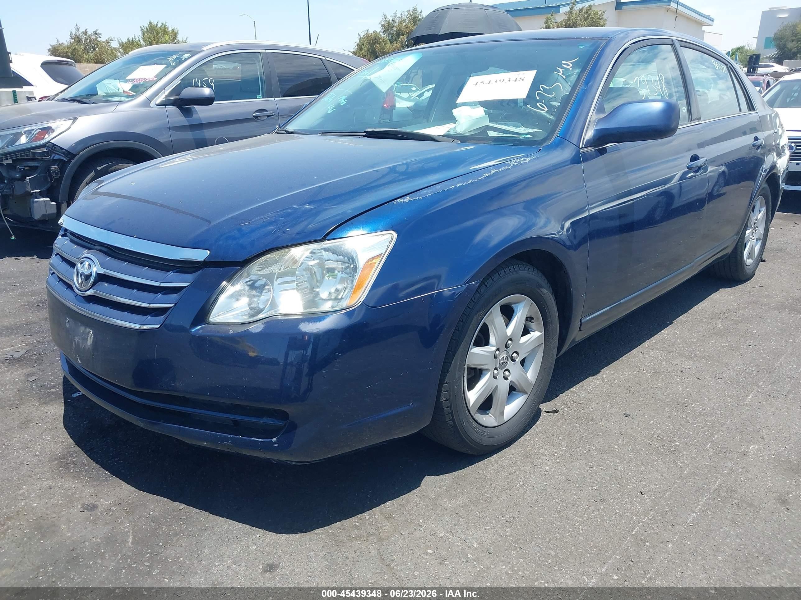 2007 Toyota Avalon Xl Blue vin: 4T1BK36B77U213510