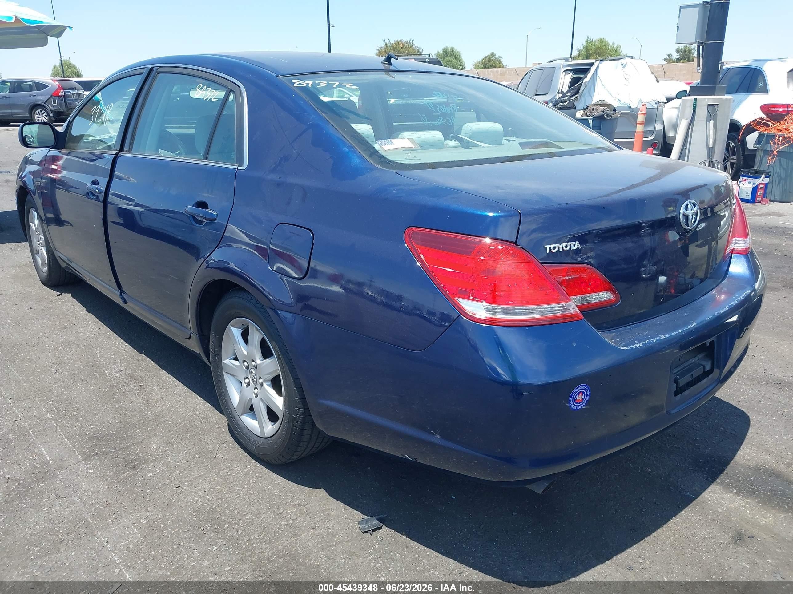 2007 Toyota Avalon Xl Blue vin: 4T1BK36B77U213510