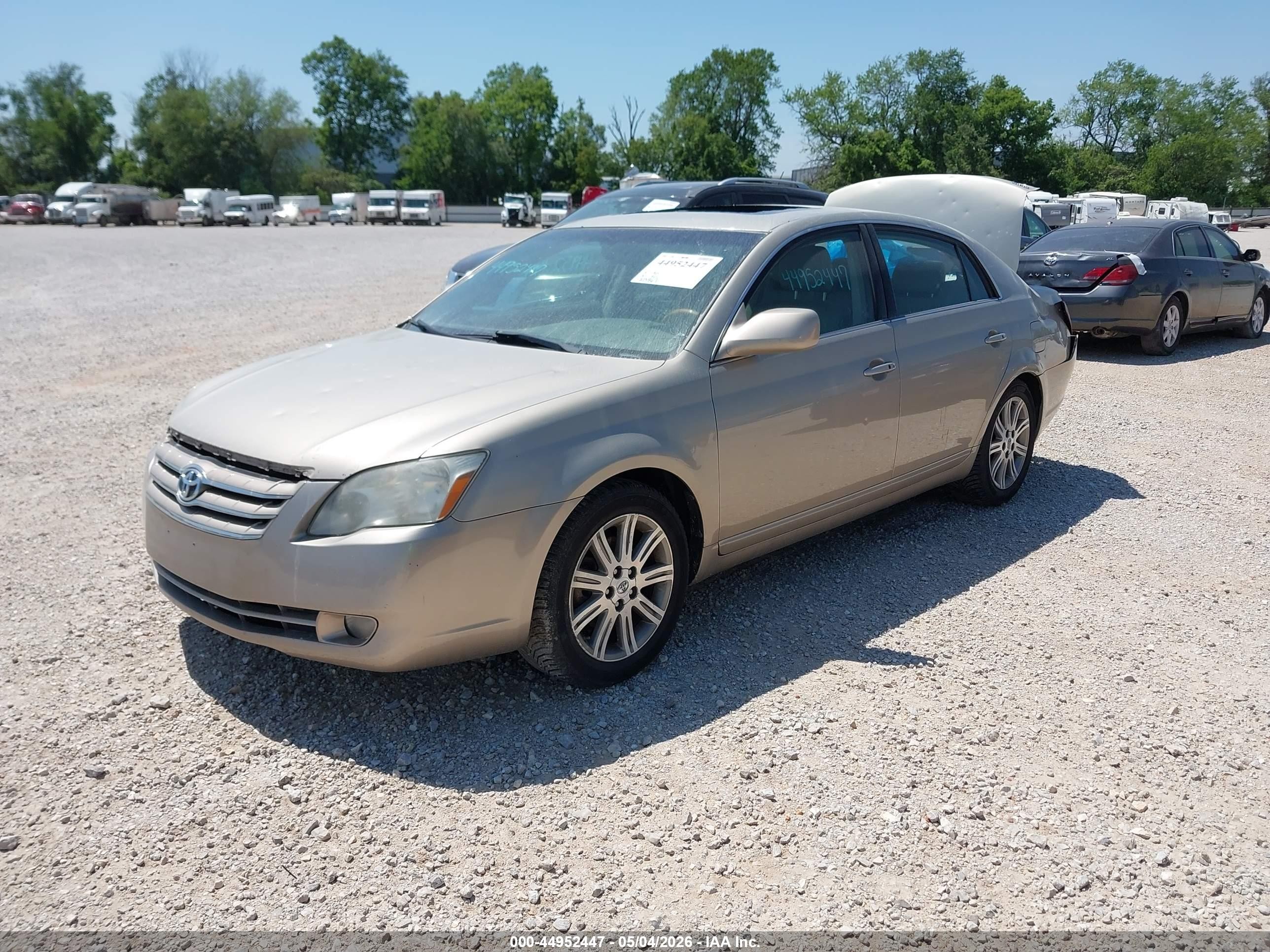 2007 Toyota Avalon Limited Gold vin: 4T1BK36B77U245518
