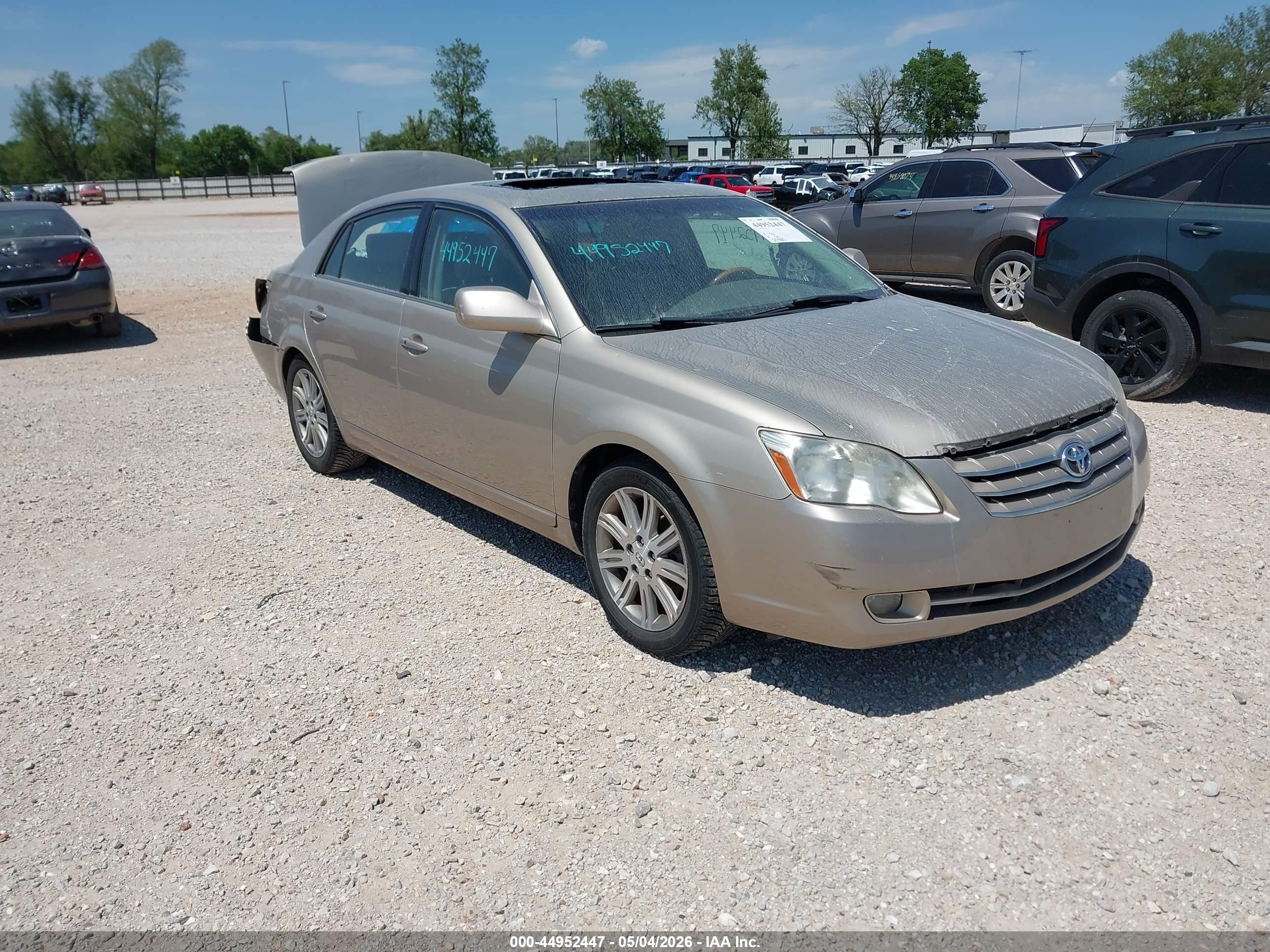 2007 Toyota Avalon Limited Gold vin: 4T1BK36B77U245518