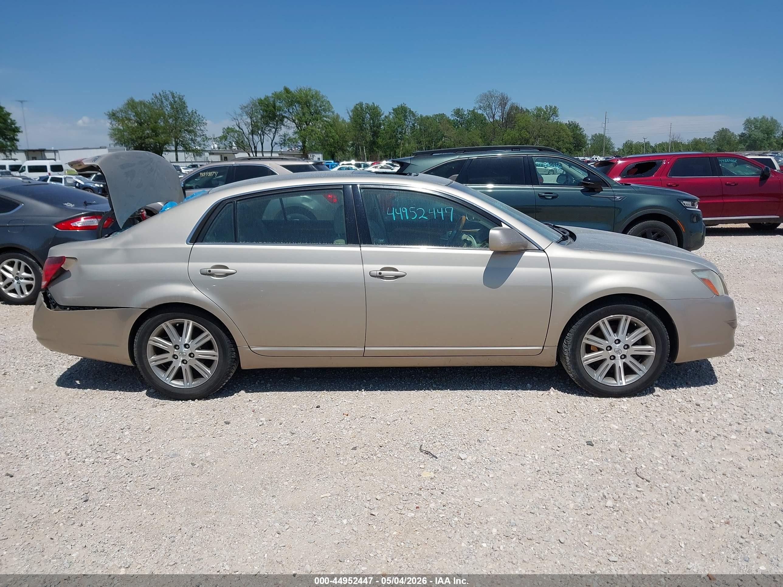 2007 Toyota Avalon Limited Gold vin: 4T1BK36B77U245518