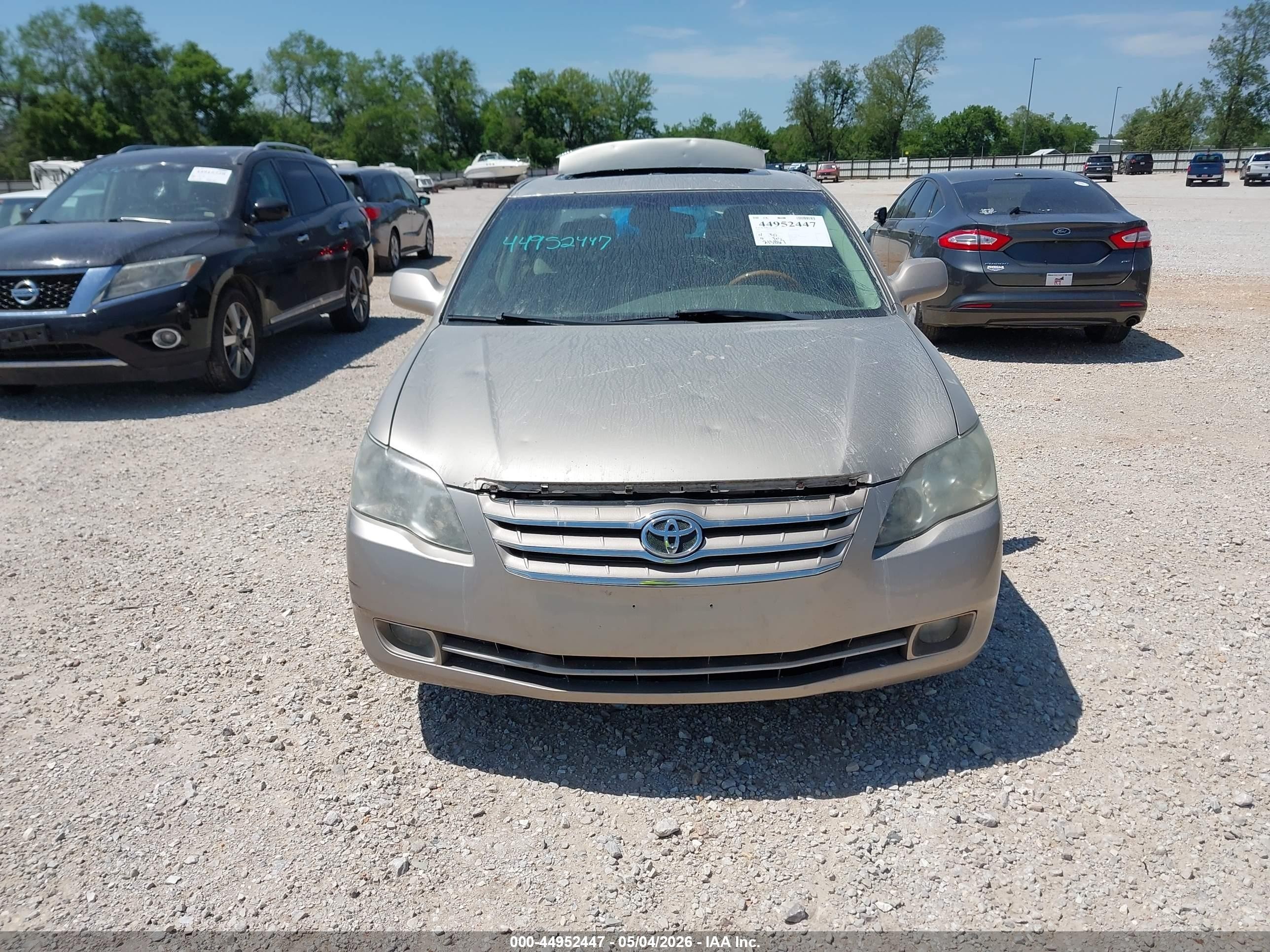 2007 Toyota Avalon Limited Gold vin: 4T1BK36B77U245518