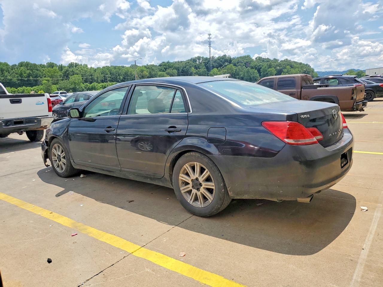 2007 Toyota Avalon Limited Black vin: 4T1BK36B77U247155