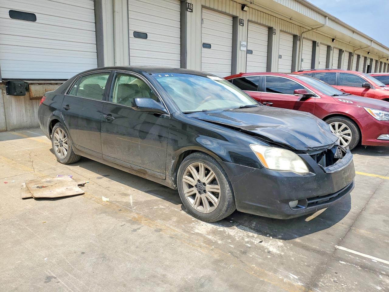 2007 Toyota Avalon Limited Black vin: 4T1BK36B77U247155