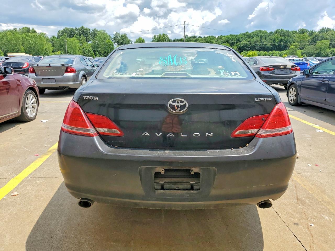 2007 Toyota Avalon Limited Black vin: 4T1BK36B77U247155
