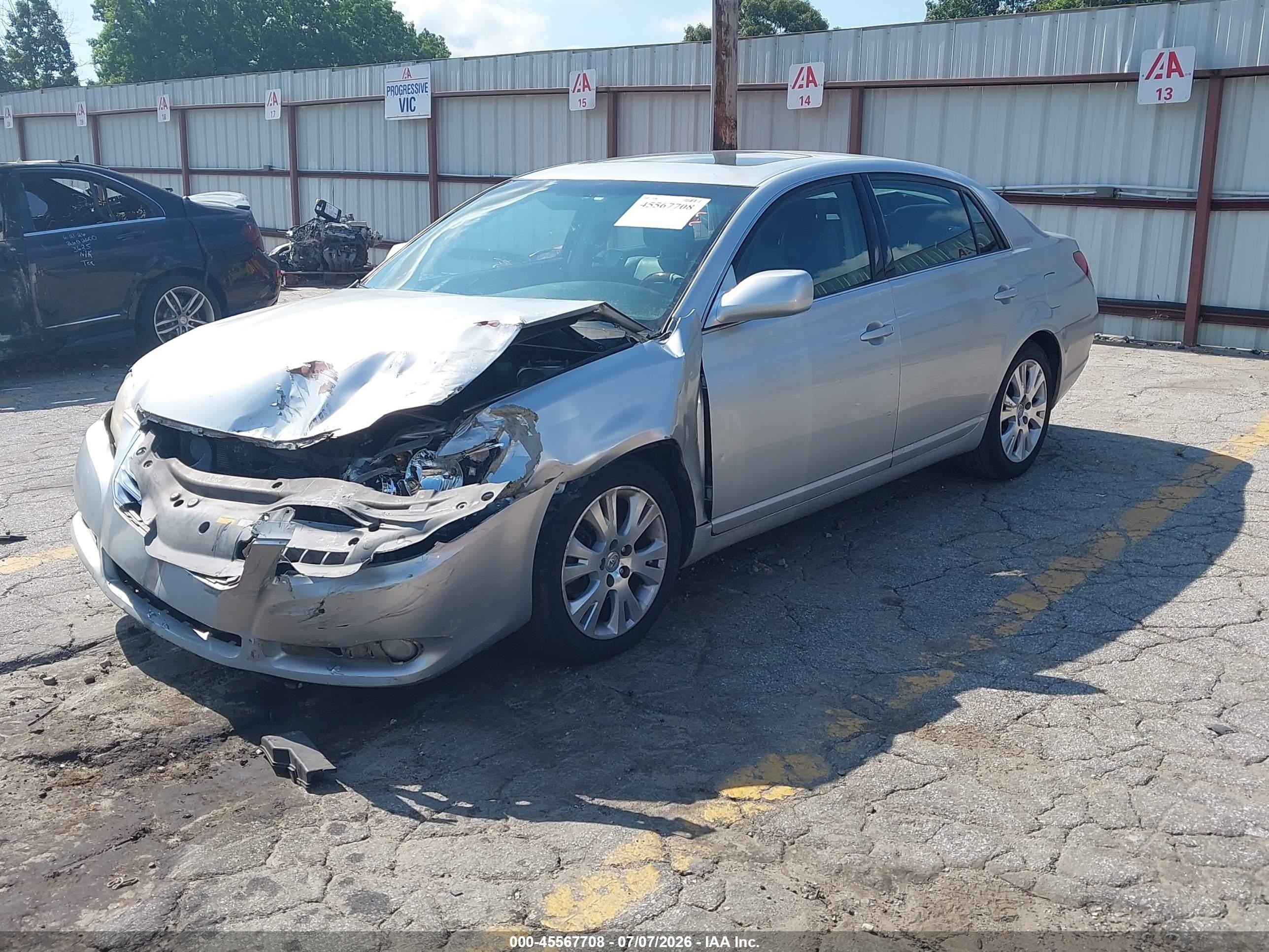 2008 Toyota Avalon Xls Silver vin: 4T1BK36B78U255564
