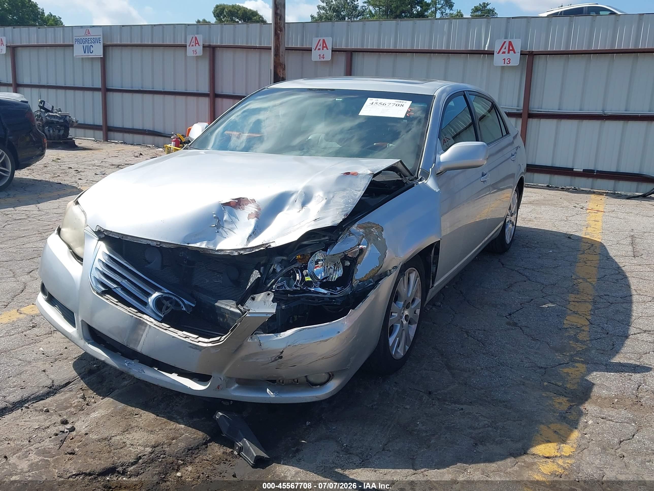 2008 Toyota Avalon Xls Silver vin: 4T1BK36B78U255564