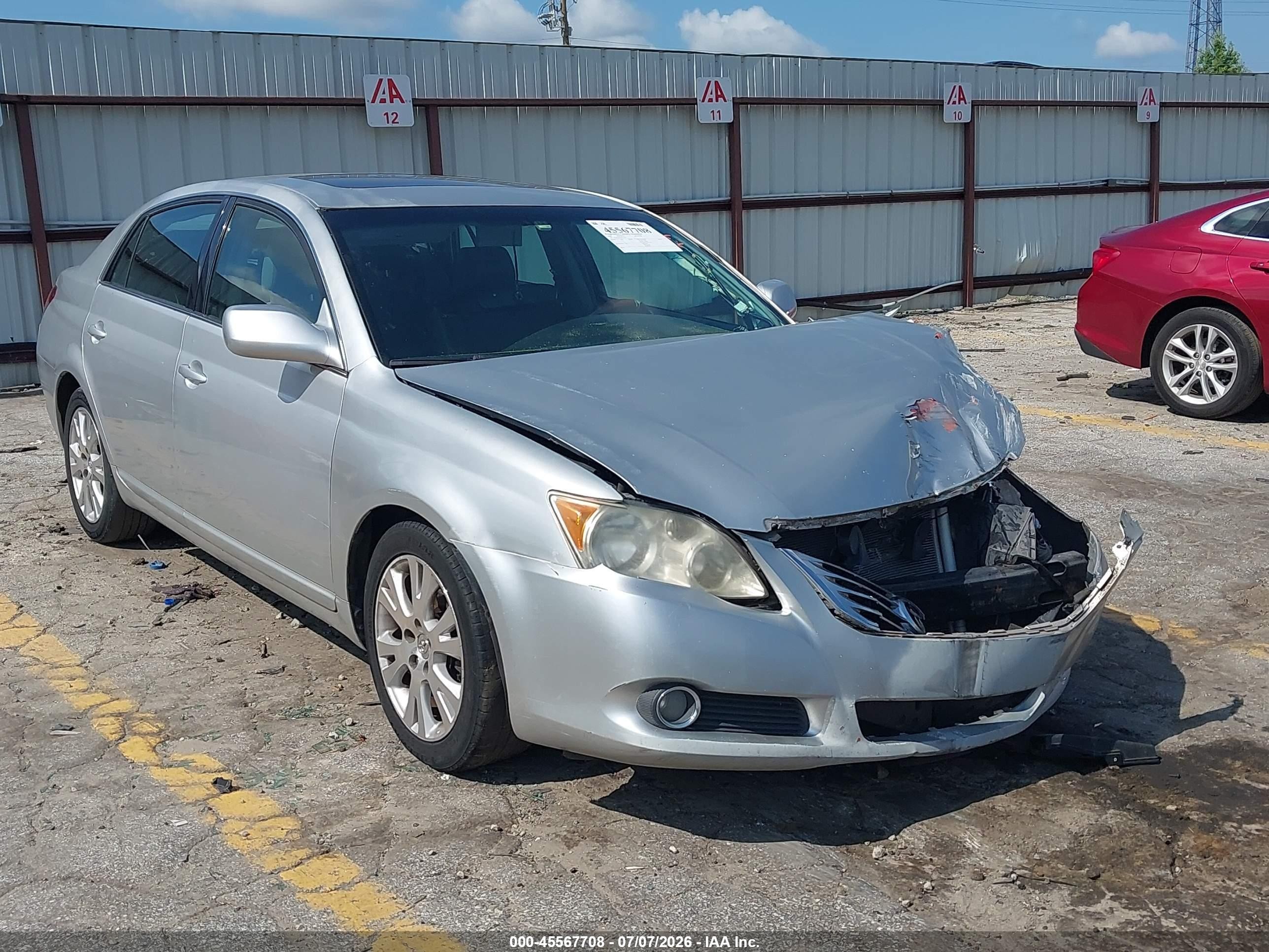 2008 Toyota Avalon Xls Silver vin: 4T1BK36B78U255564