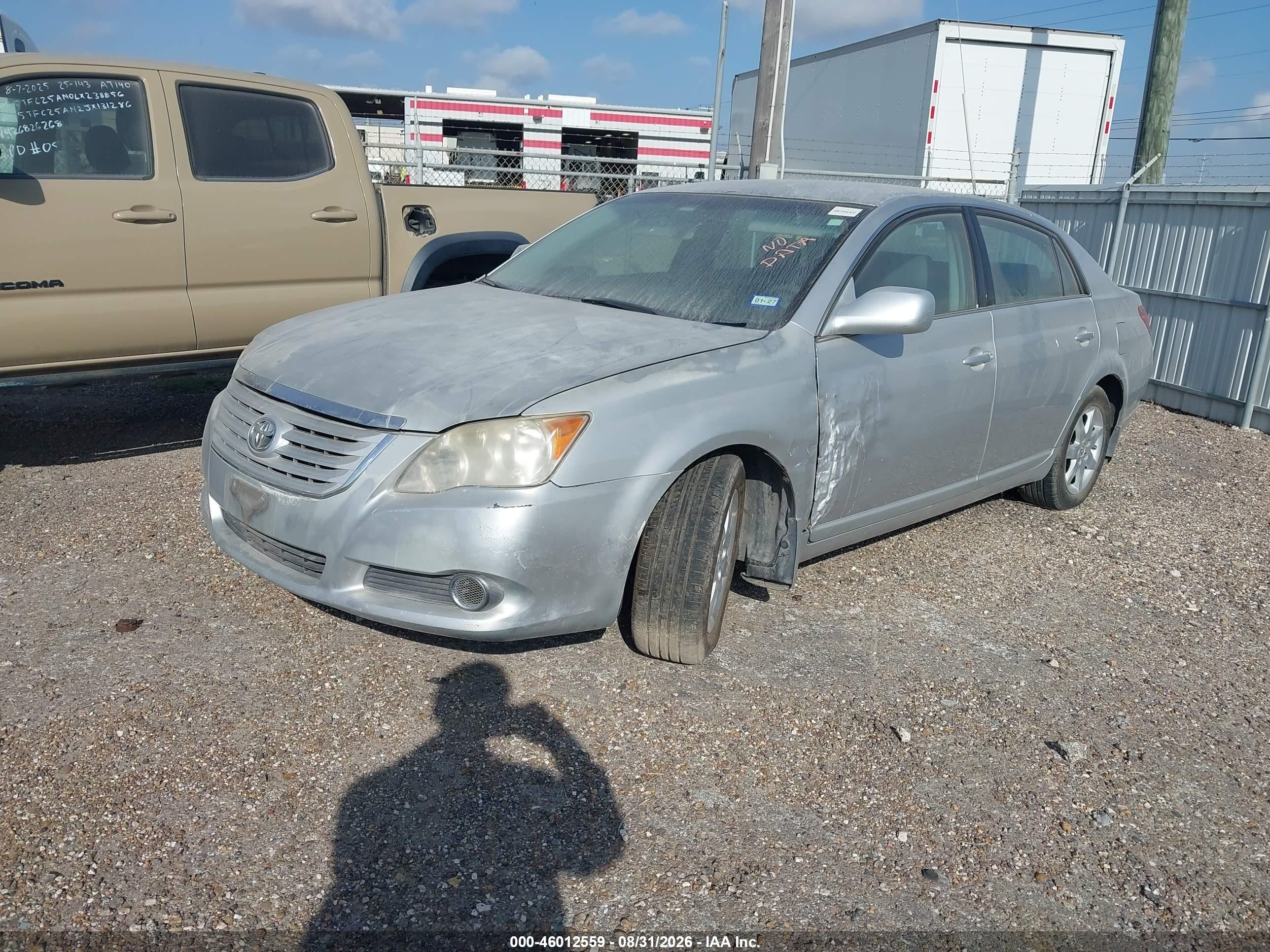 2008 Toyota Avalon Xl Silver vin: 4T1BK36B78U264863