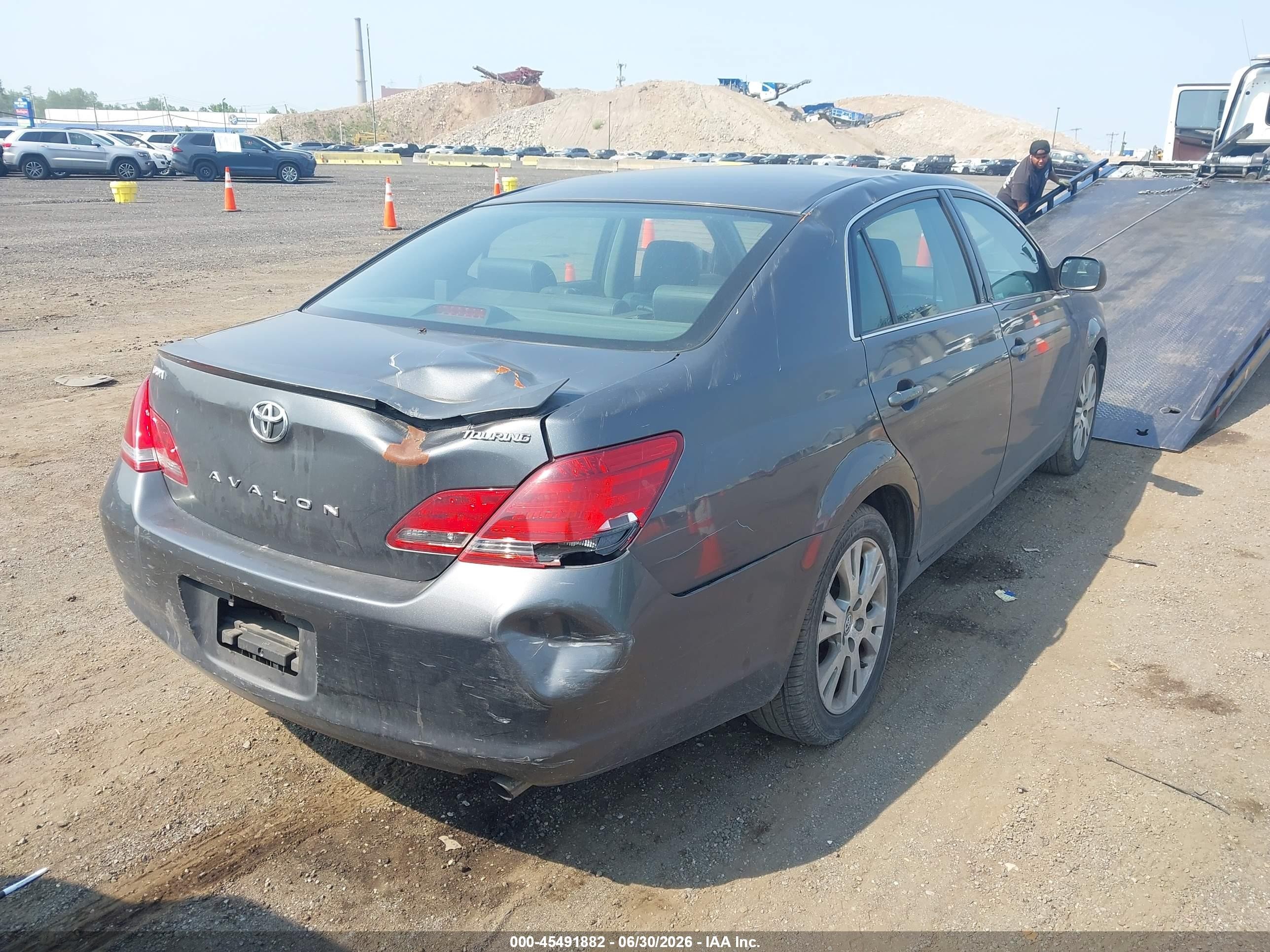 2008 Toyota Avalon Touring Gray vin: 4T1BK36B78U273255