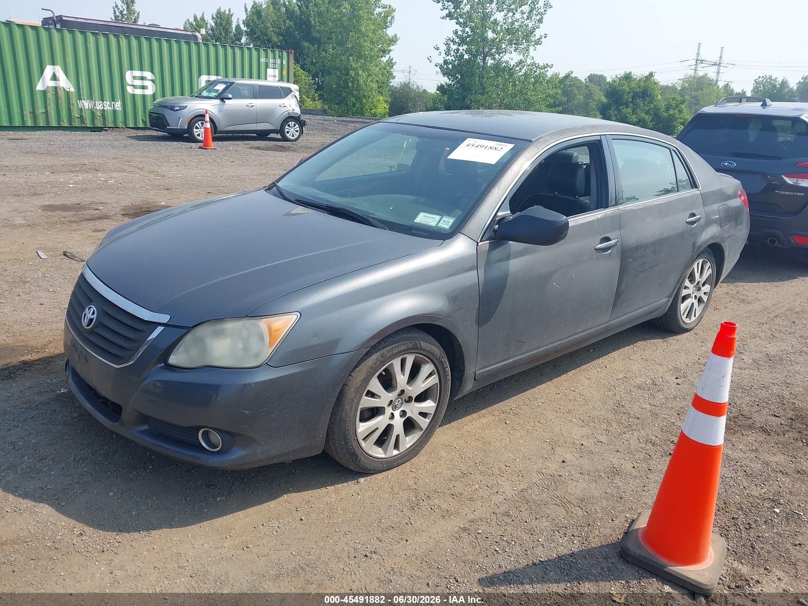2008 Toyota Avalon Touring Gray vin: 4T1BK36B78U273255