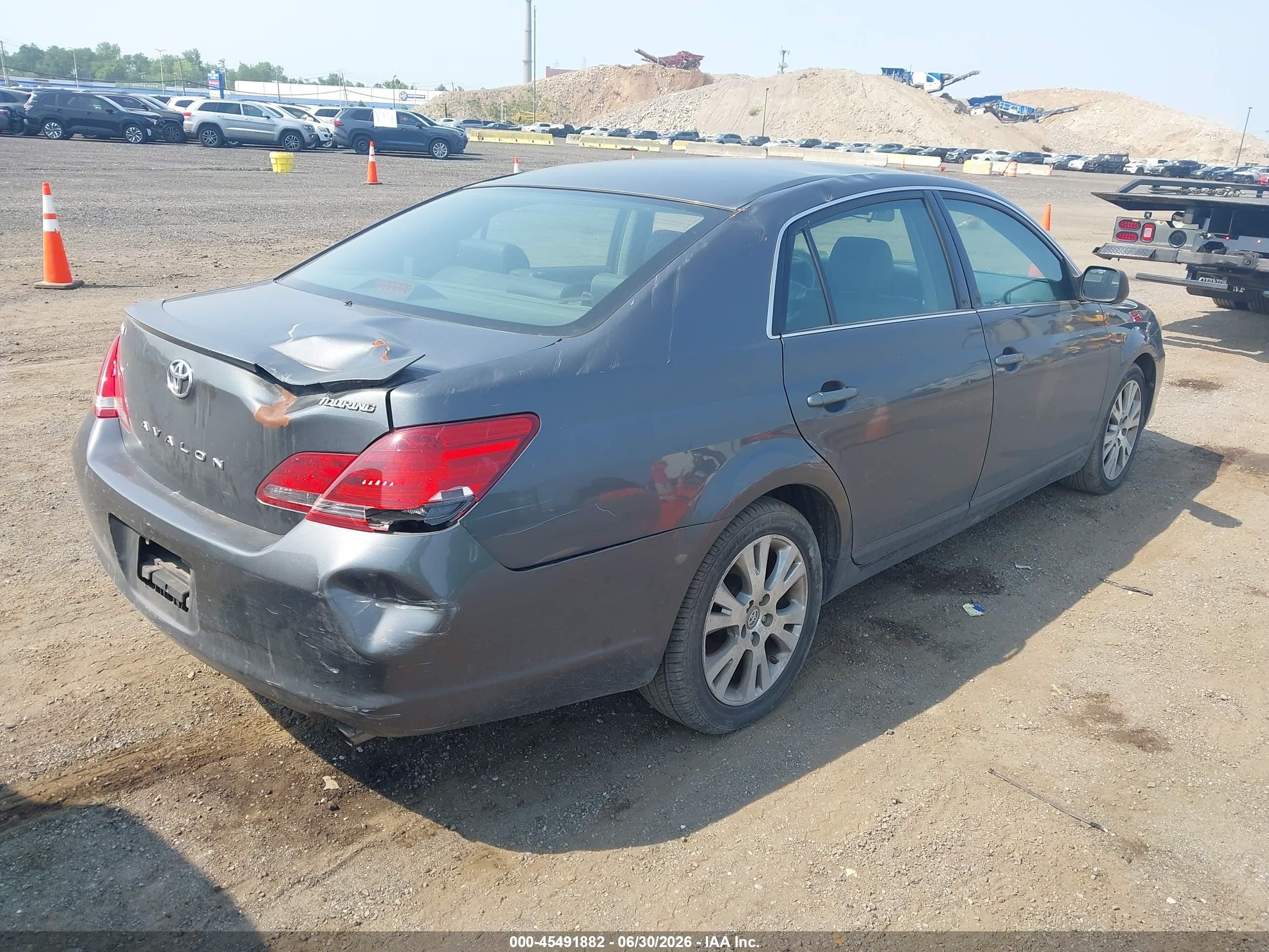 2008 Toyota Avalon Touring Gray vin: 4T1BK36B78U273255