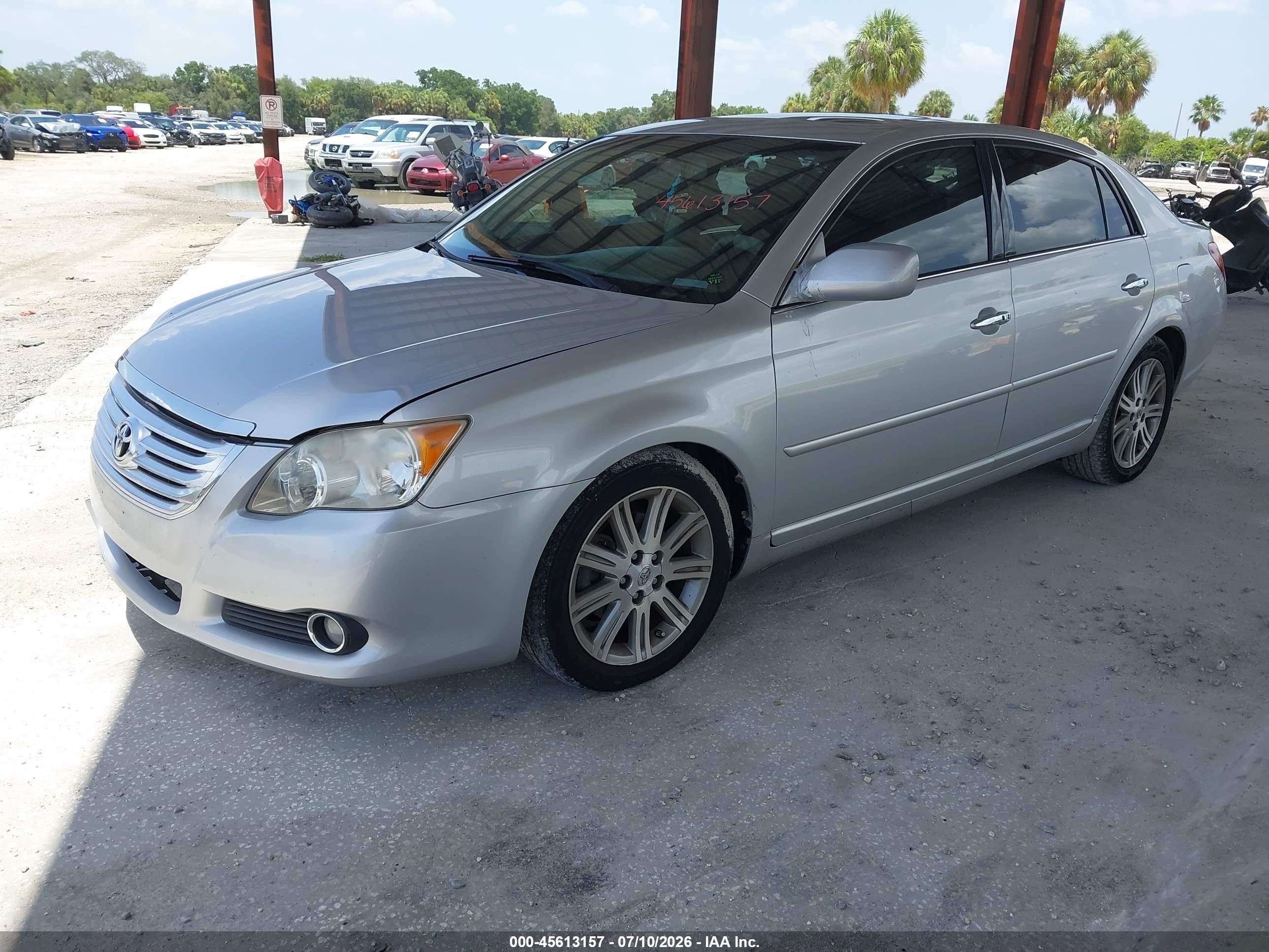 2008 Toyota Avalon Limited Серебряный vin: 4T1BK36B78U287639