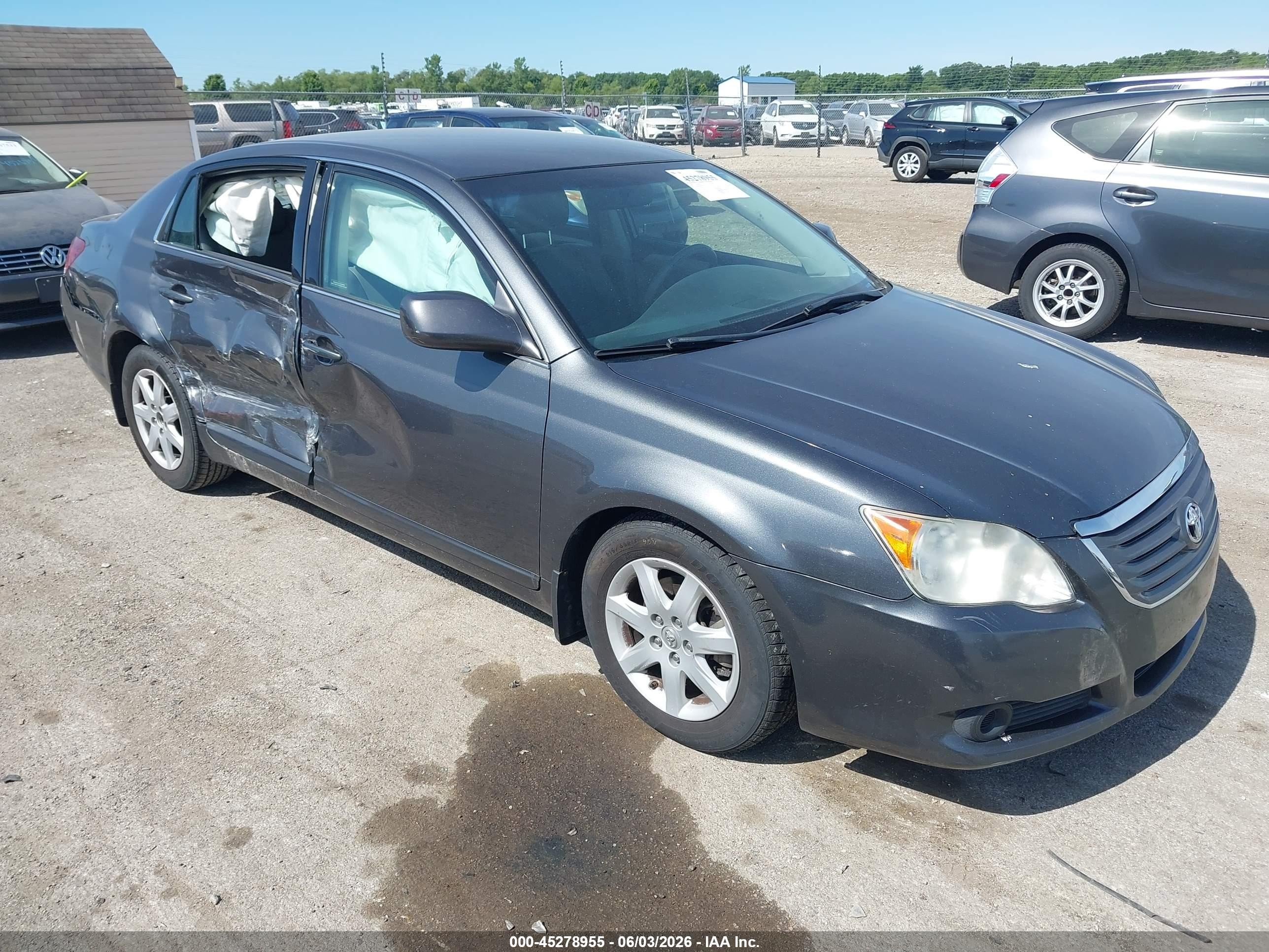 2008 Toyota Avalon Xl Gray vin: 4T1BK36B78U287785