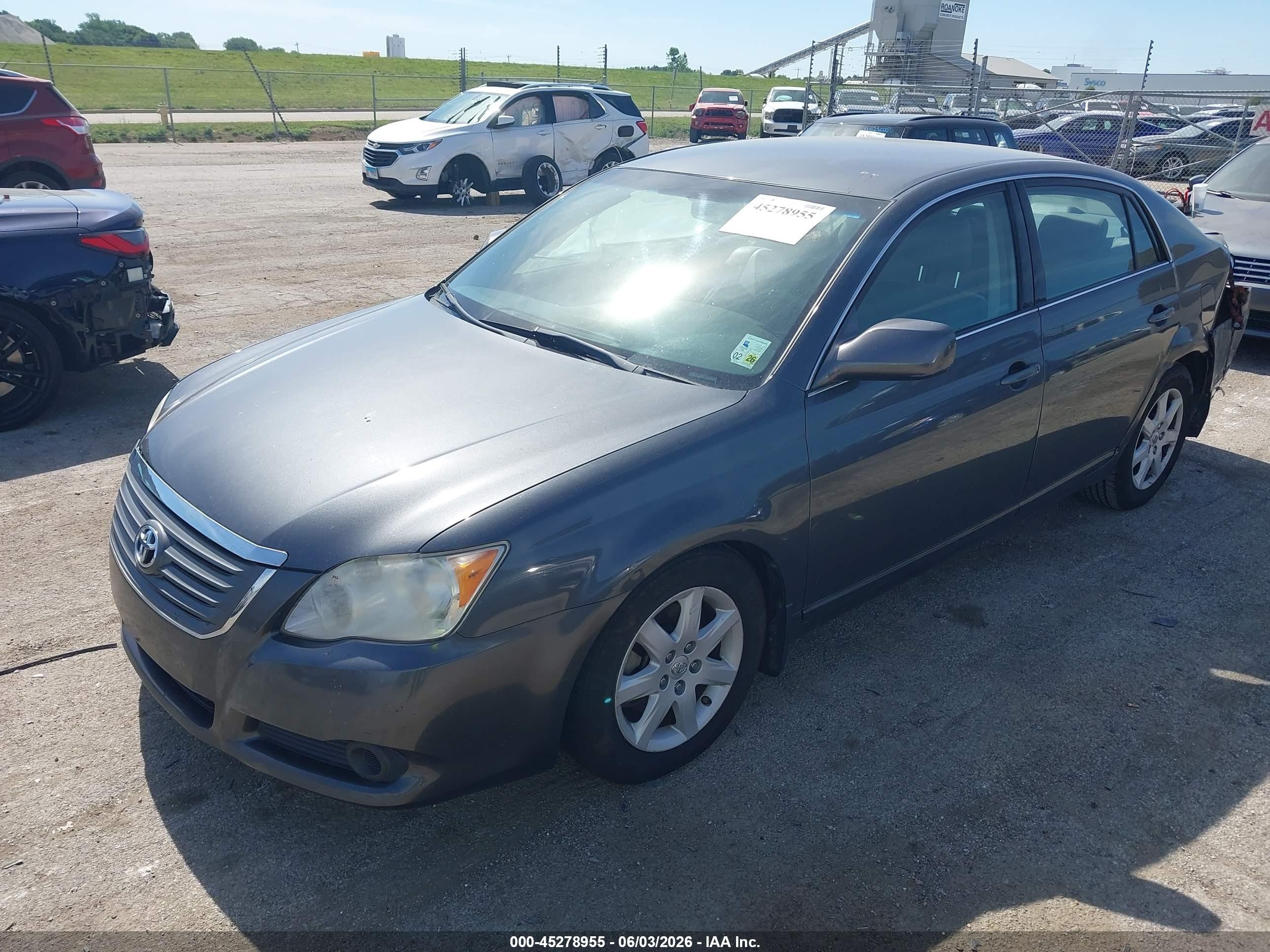 2008 Toyota Avalon Xl Gray vin: 4T1BK36B78U287785