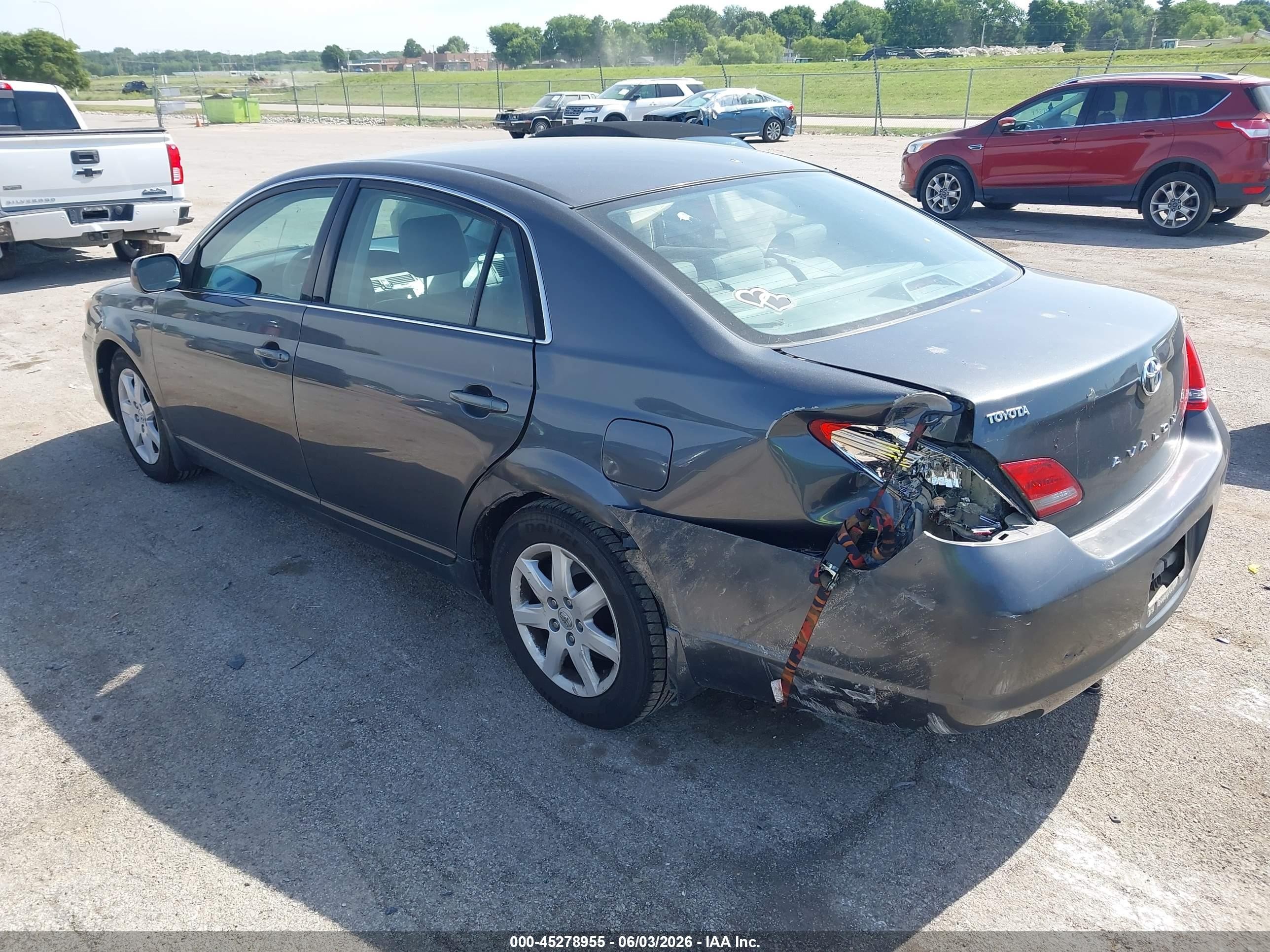 2008 Toyota Avalon Xl Gray vin: 4T1BK36B78U287785