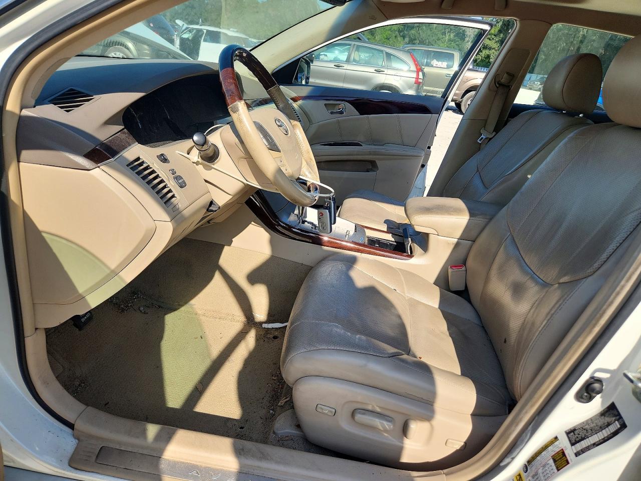 2008 Toyota Avalon Limited White vin: 4T1BK36B78U301314