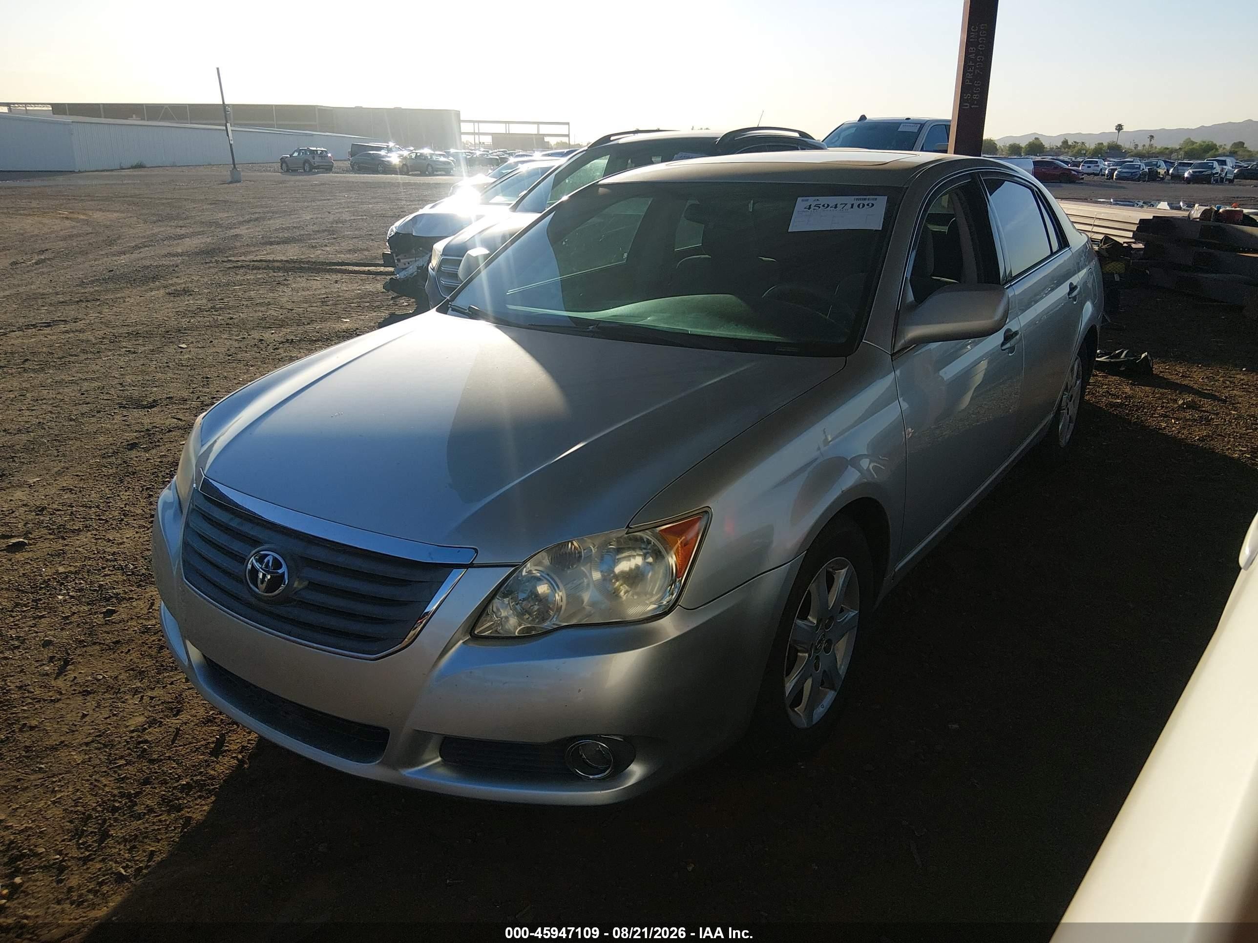 2008 Toyota Avalon Xl Silver vin: 4T1BK36B78U301524