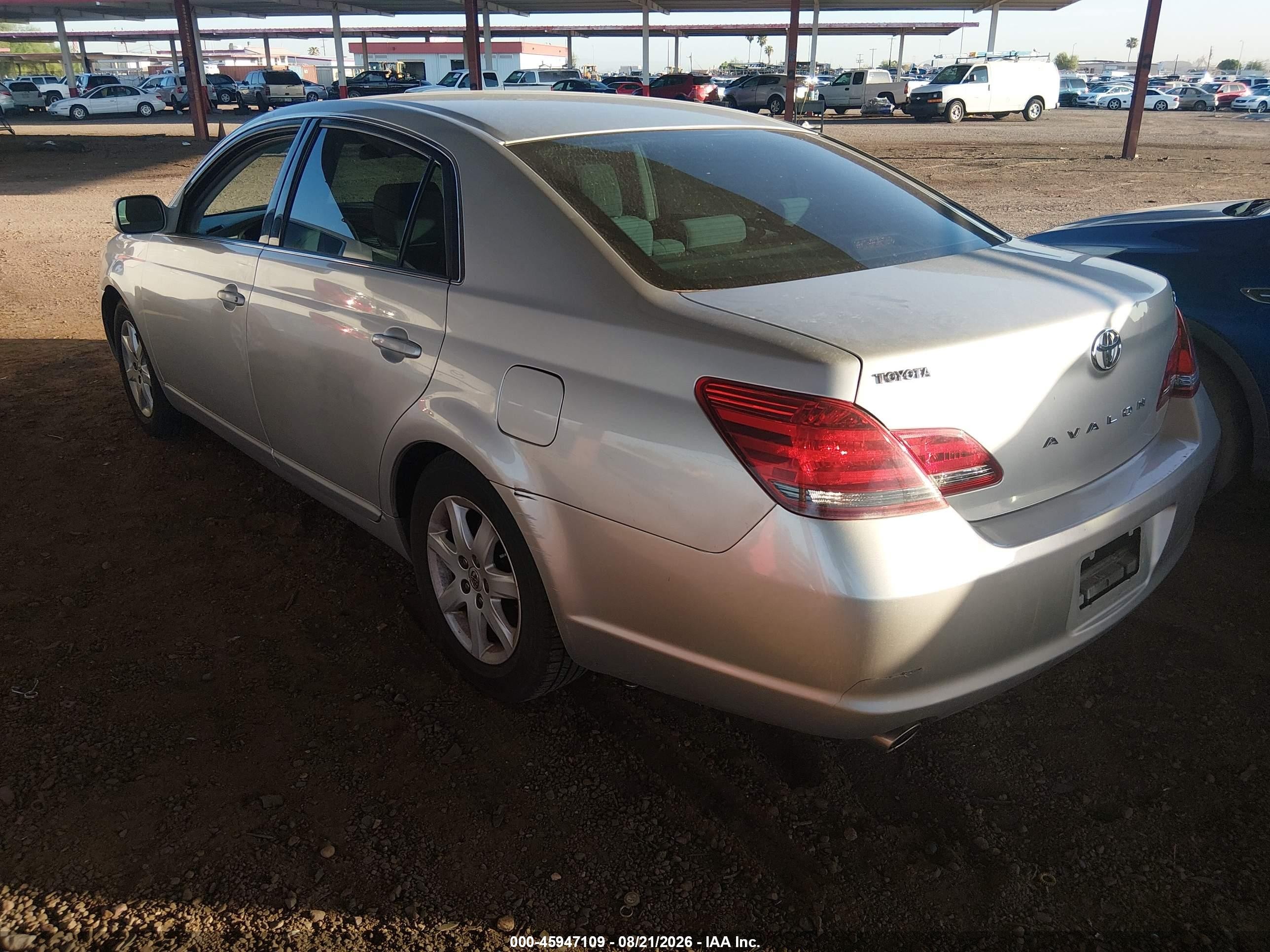 2008 Toyota Avalon Xl Silver vin: 4T1BK36B78U301524