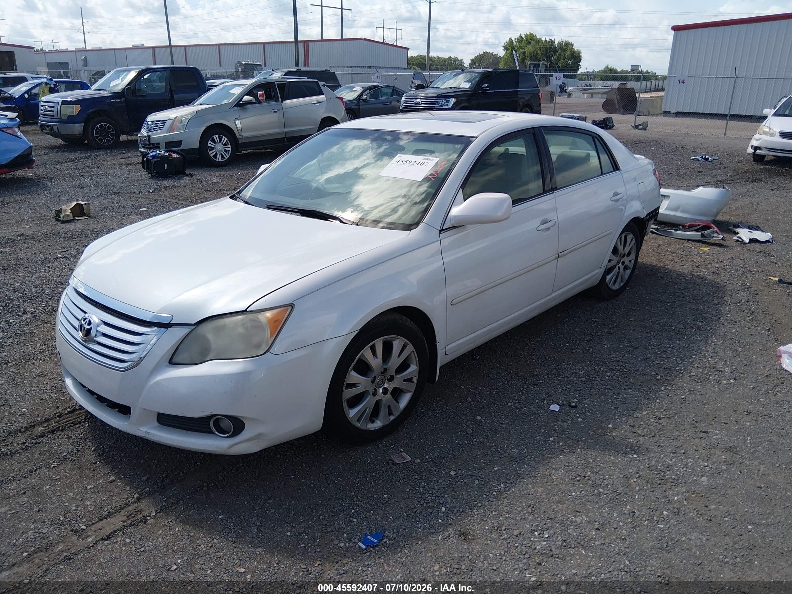 2008 Toyota Avalon Xl/xls/touring/limited Белый vin: 4T1BK36B78U302026