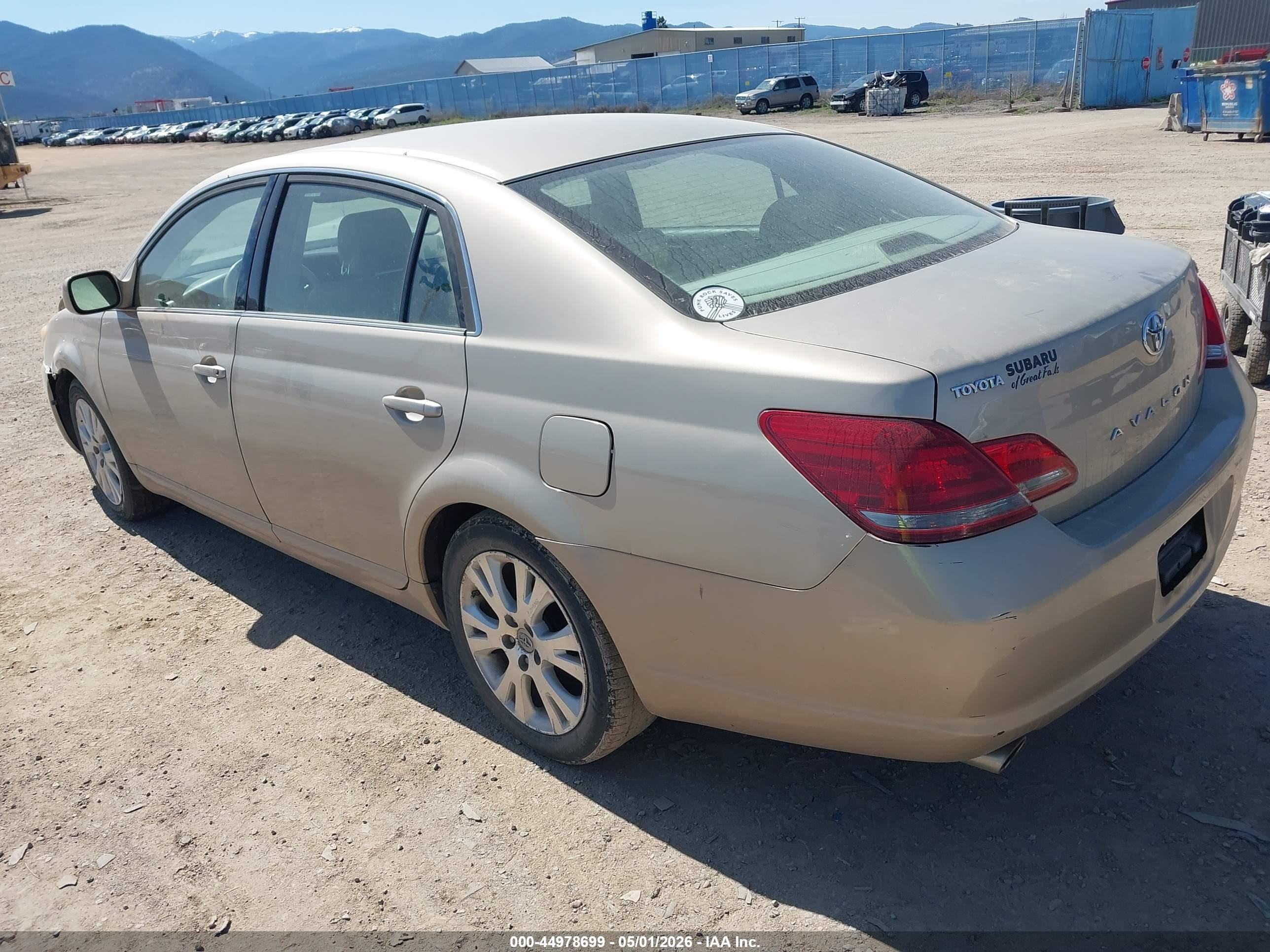 2008 Toyota Avalon Xls Gold vin: 4T1BK36B78U308361