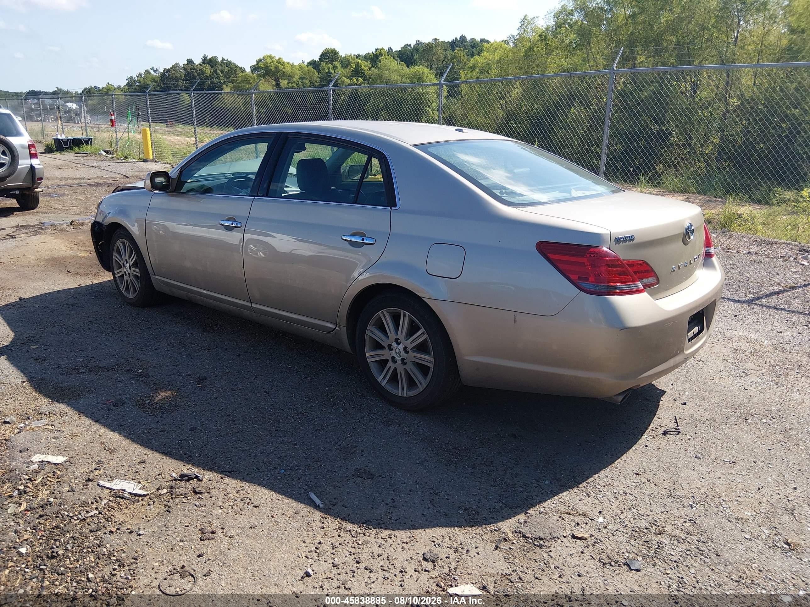 2009 Toyota Avalon Limited Gold vin: 4T1BK36B79U333858