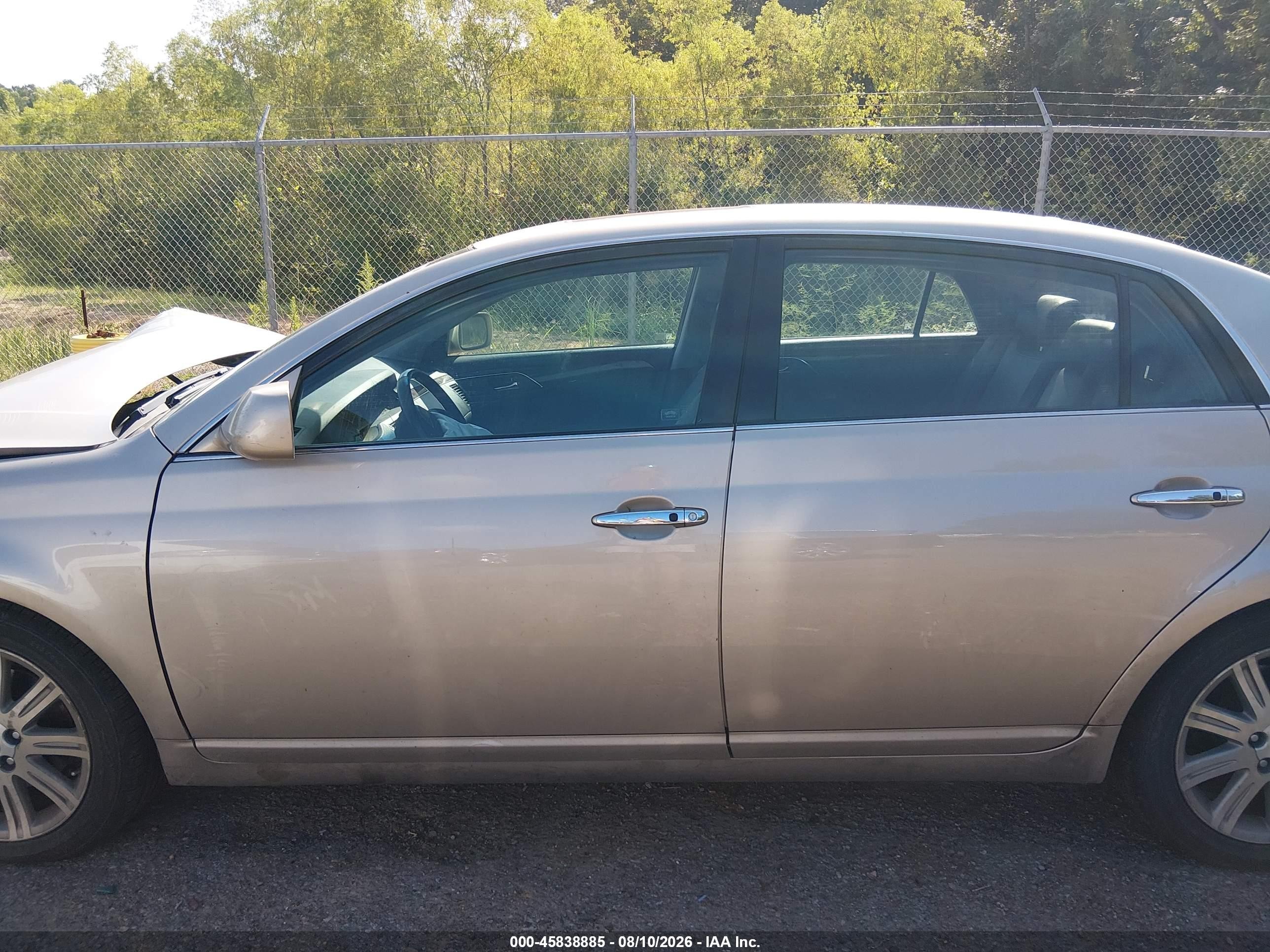 2009 Toyota Avalon Limited Gold vin: 4T1BK36B79U333858