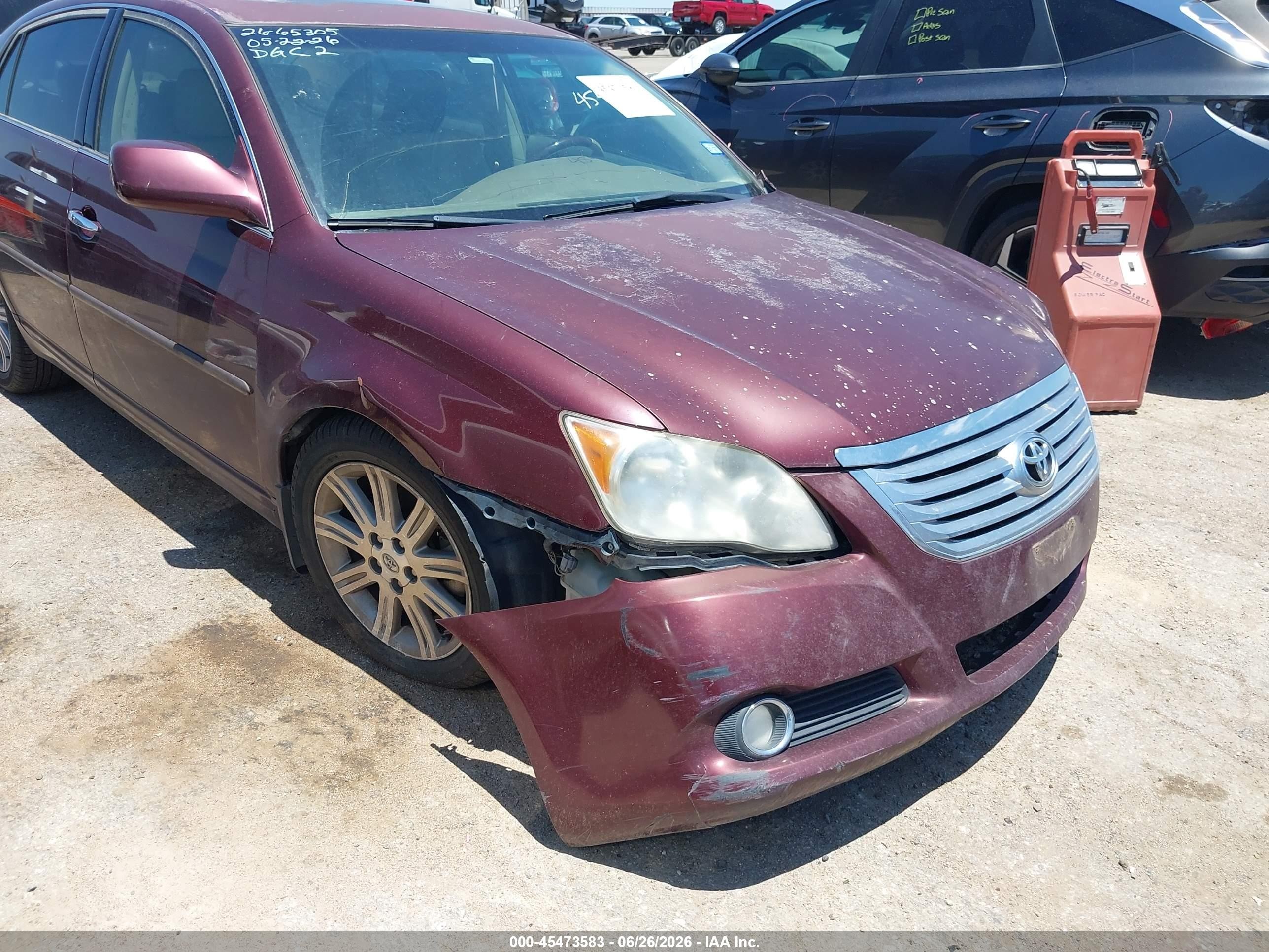 2009 Toyota Avalon Limited Burgundy vin: 4T1BK36B79U348912