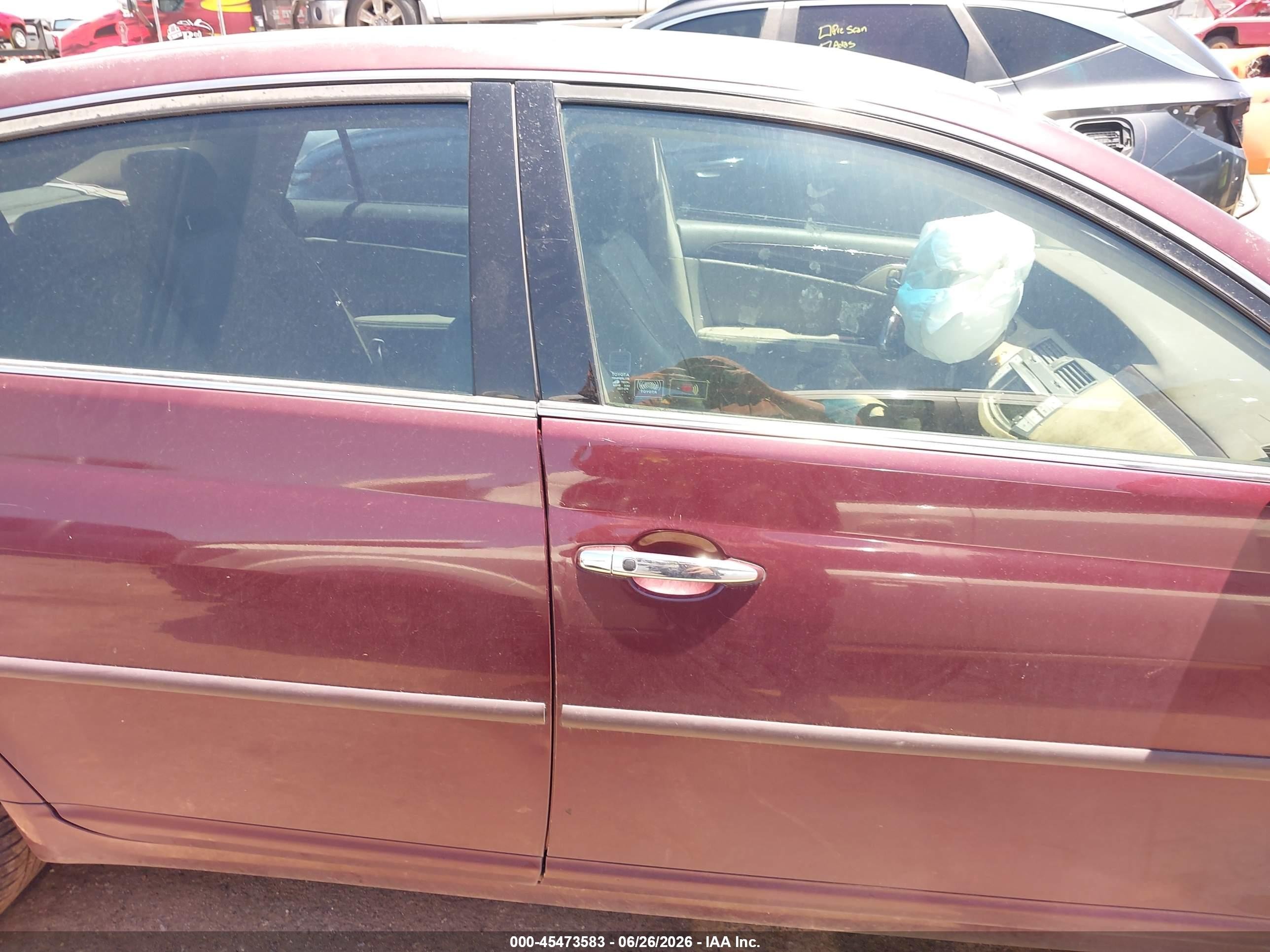 2009 Toyota Avalon Limited Burgundy vin: 4T1BK36B79U348912