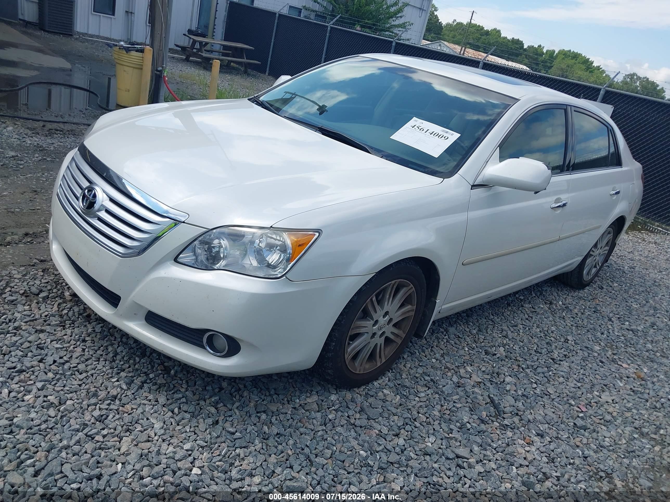 2009 Toyota Avalon Limited White vin: 4T1BK36B79U349767