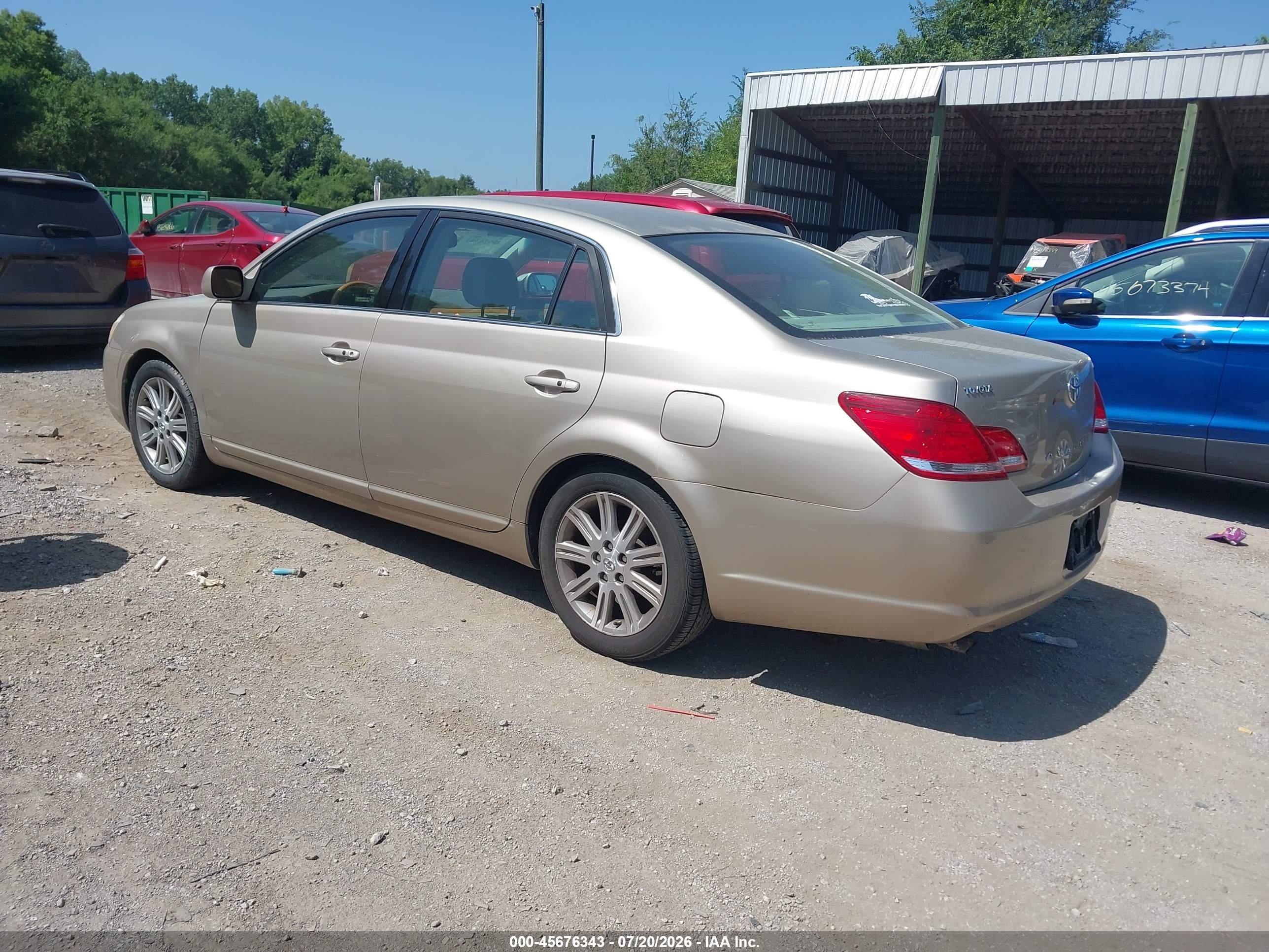 2005 Toyota Avalon Limited Золотой vin: 4T1BK36B85U016987