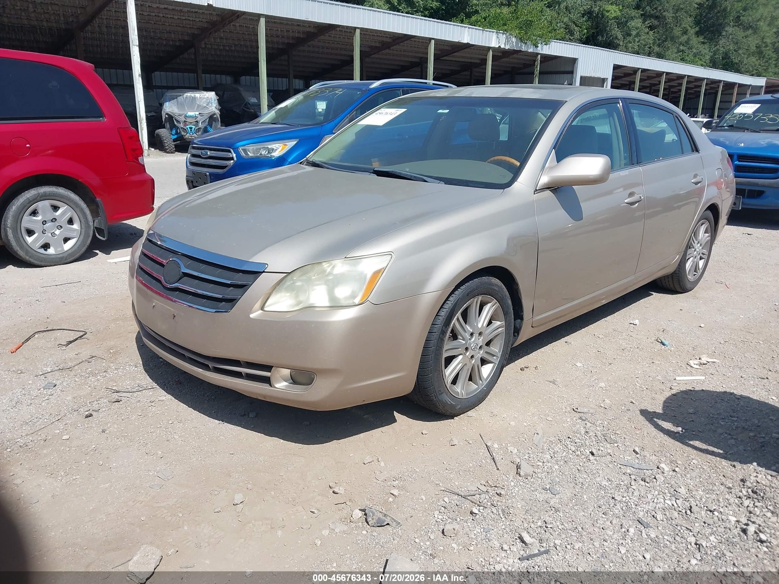 2005 Toyota Avalon Limited Золотой vin: 4T1BK36B85U016987