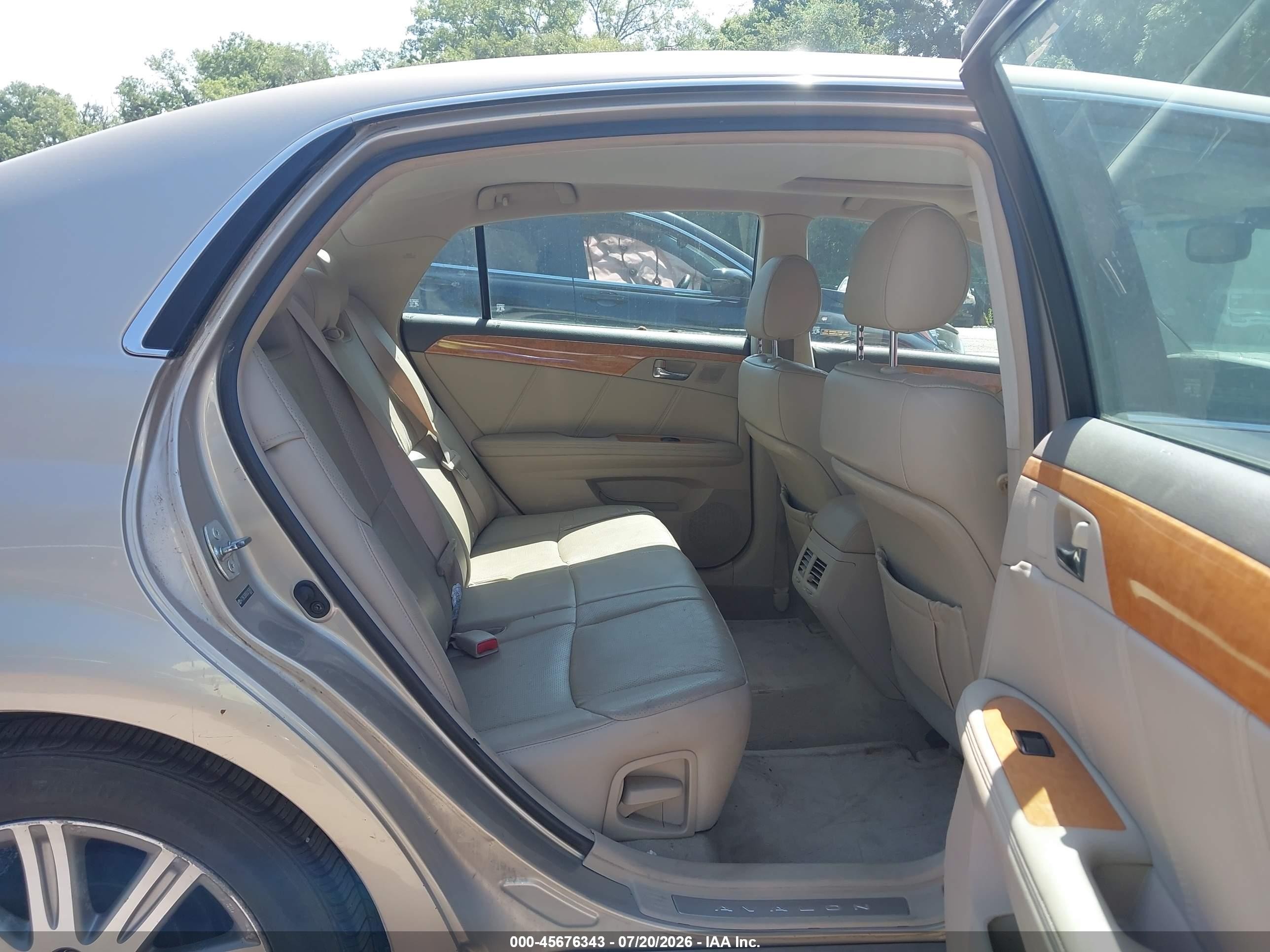 2005 Toyota Avalon Limited Золотой vin: 4T1BK36B85U016987