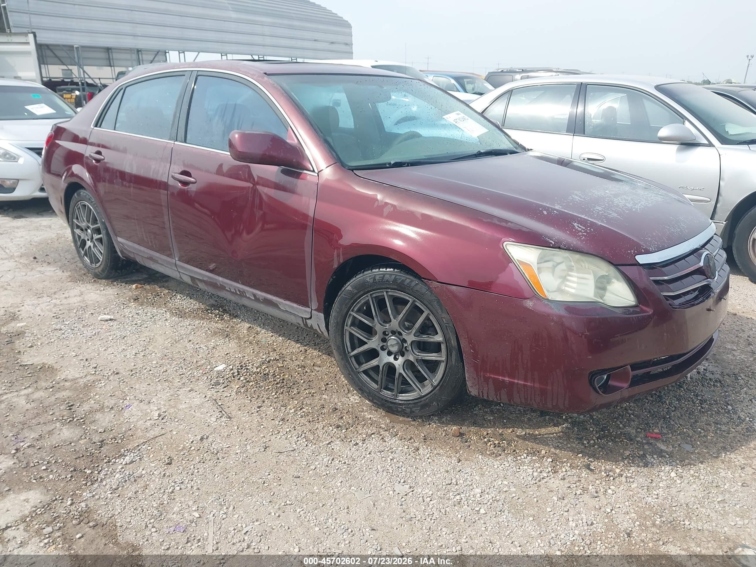 2005 Toyota Avalon Xls Бордовый vin: 4T1BK36B85U028251
